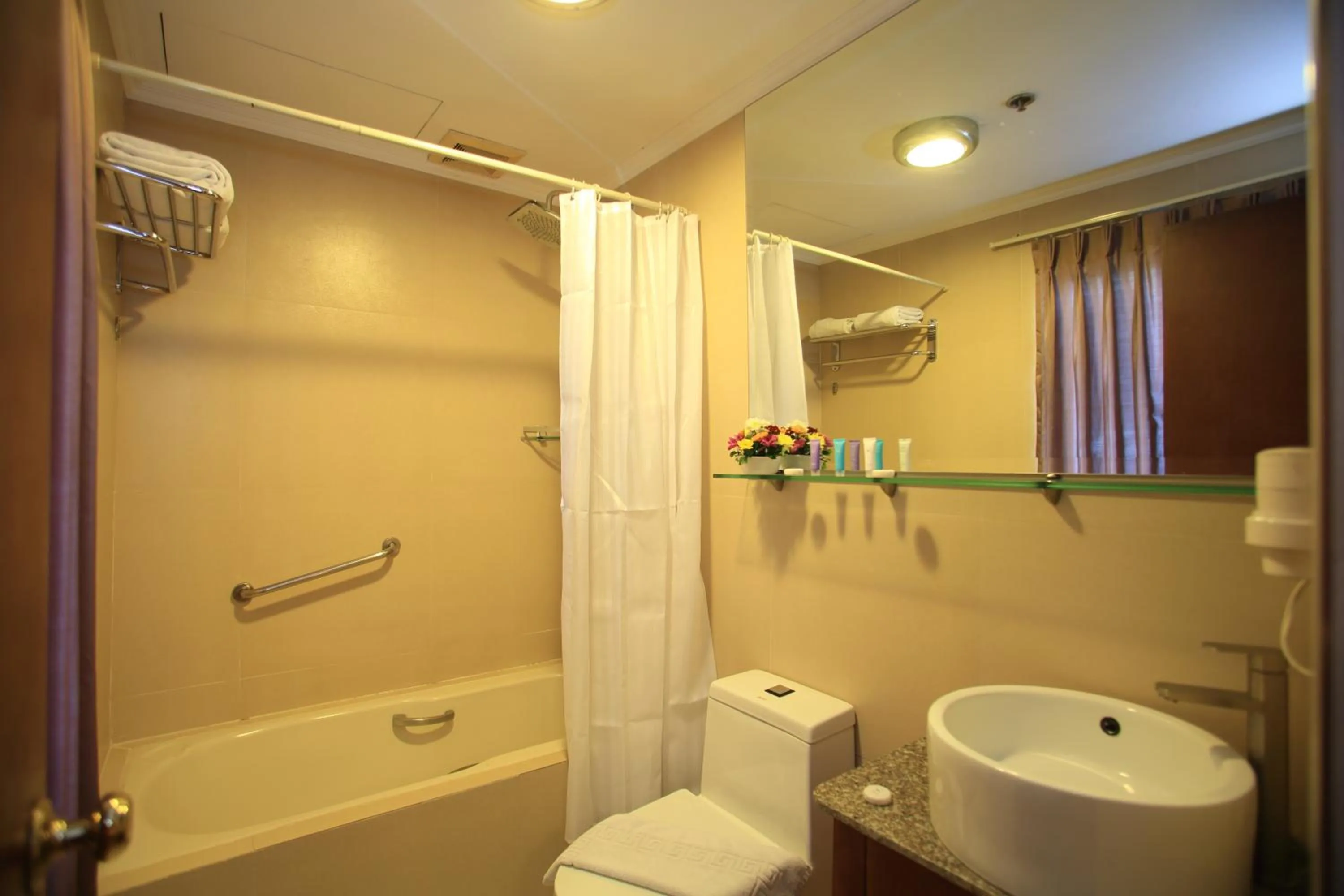 Bathroom in The Malayan Plaza Hotel