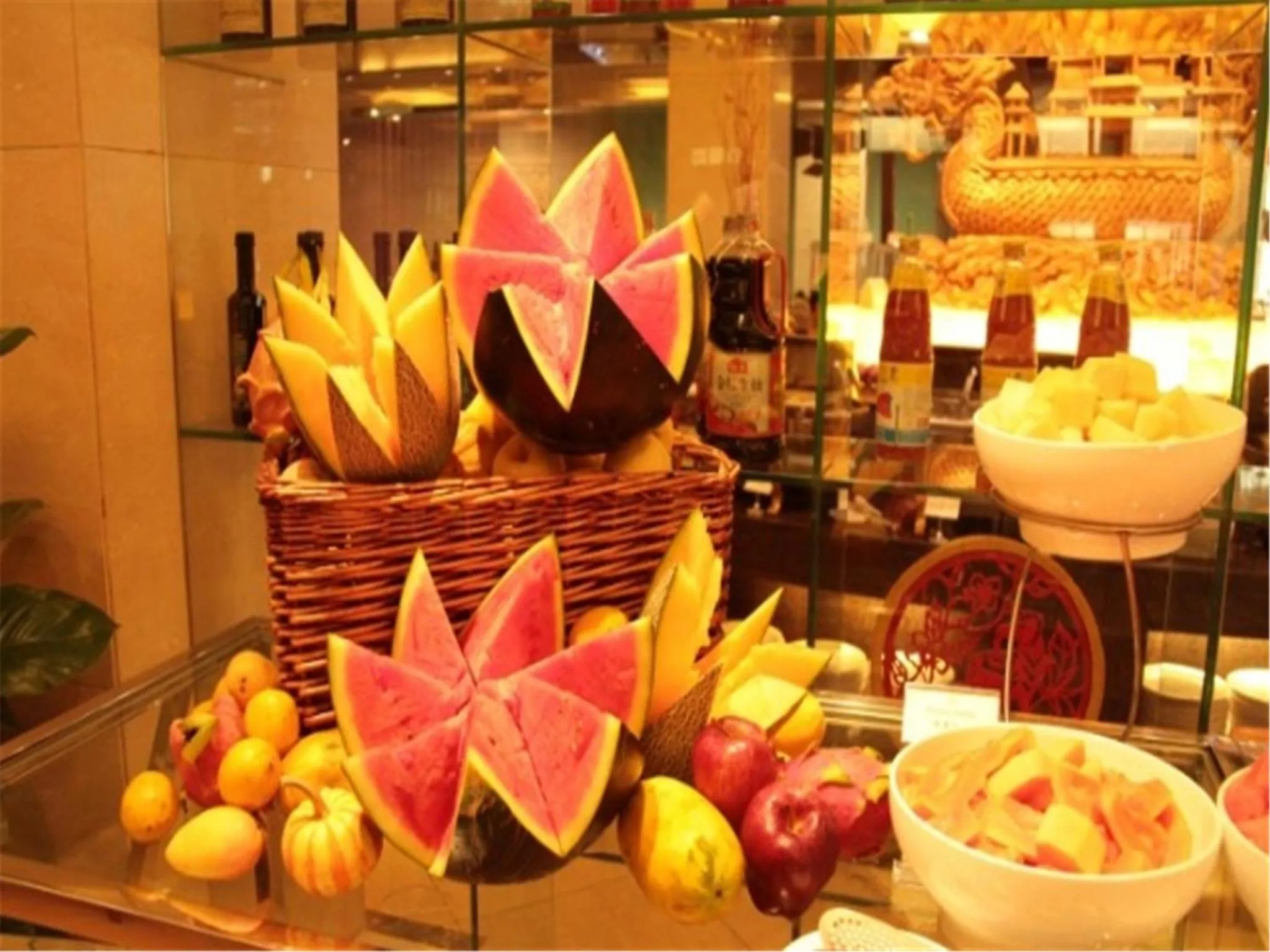 Buffet breakfast in Jianguo Hotel Xi'an