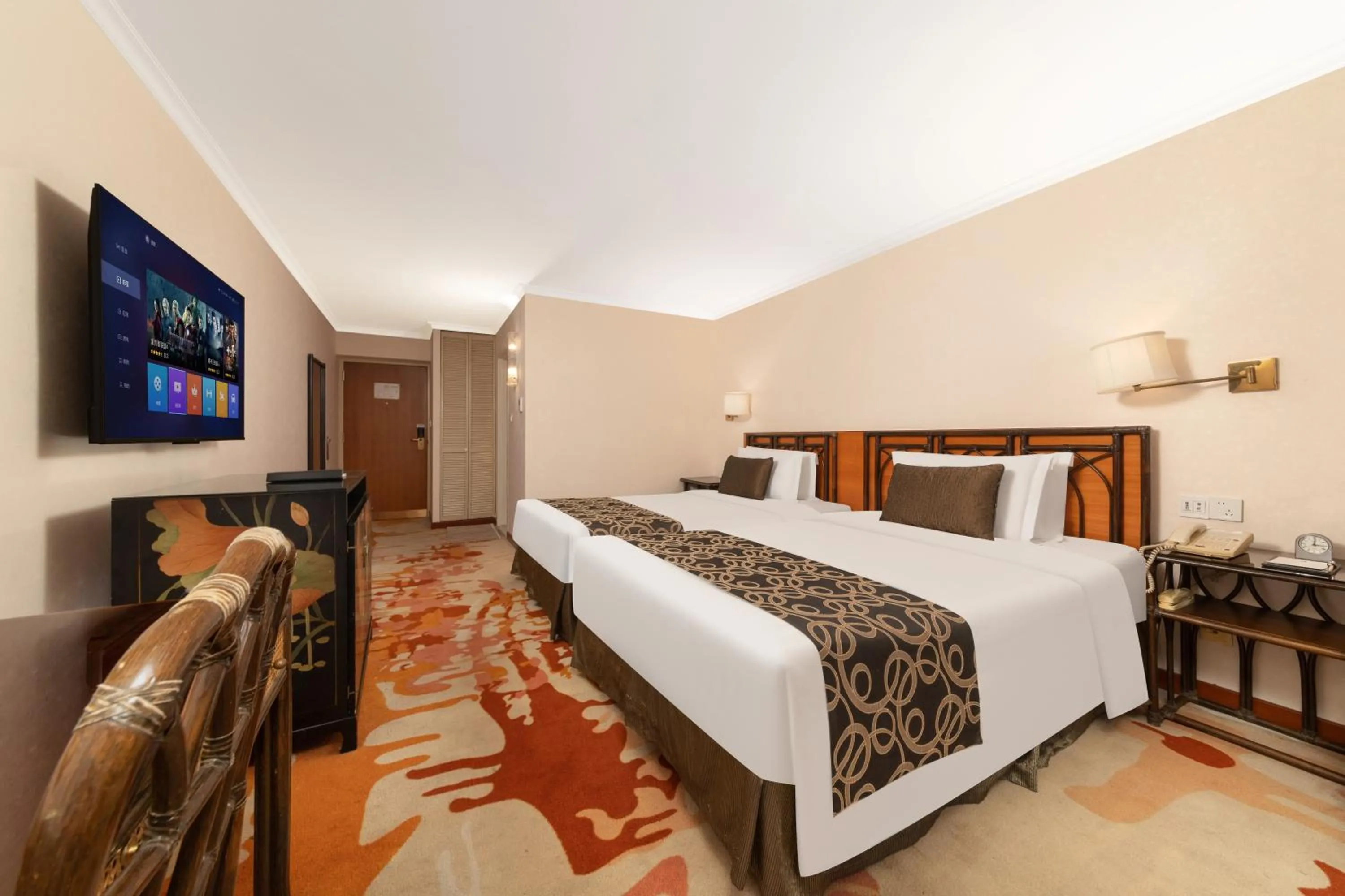 Bed in Jianguo Hotel Xi'an