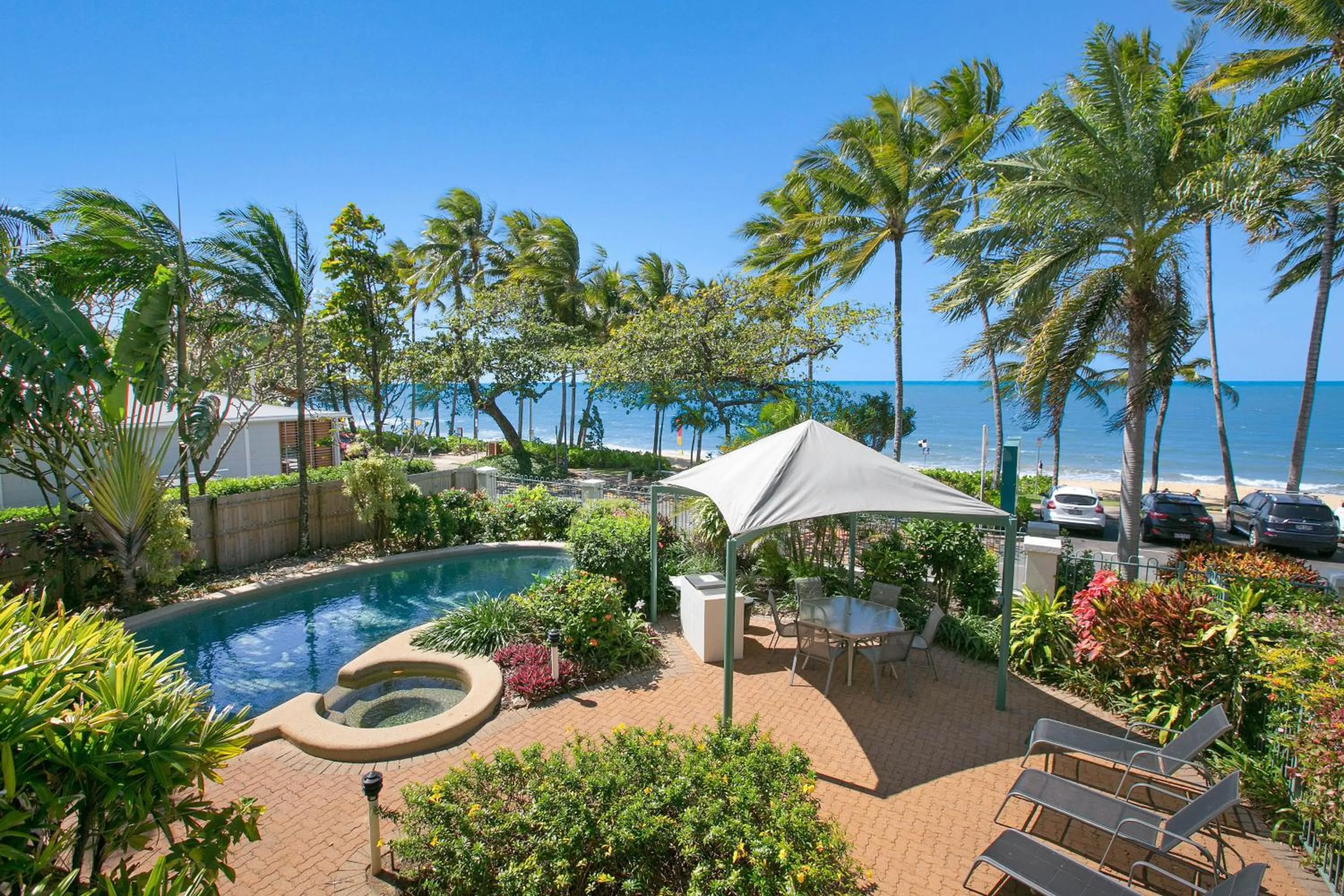 Swimming pool in Trinity Waters Boutique Beachfront