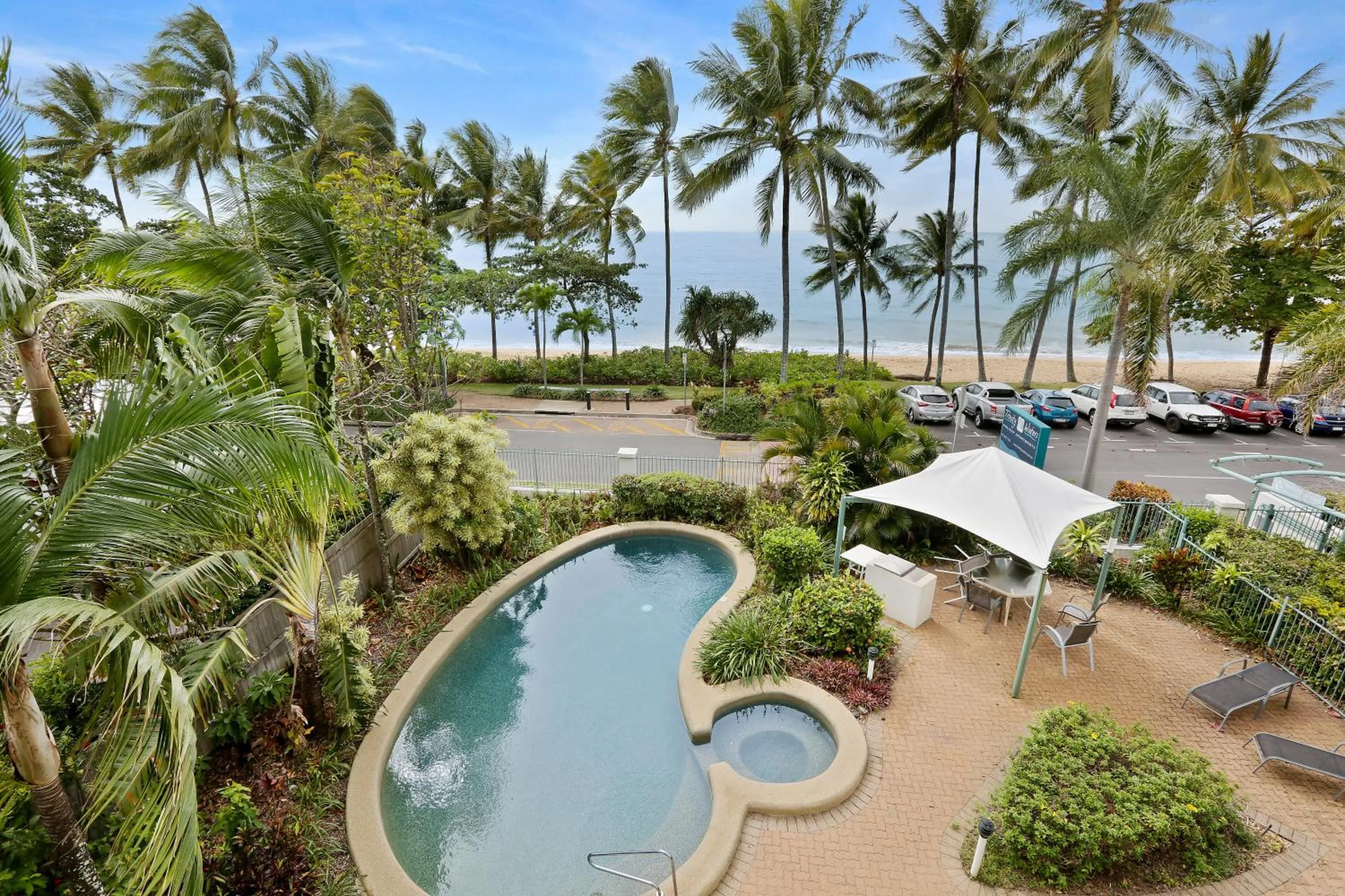 Swimming pool in Trinity Waters Boutique Beachfront