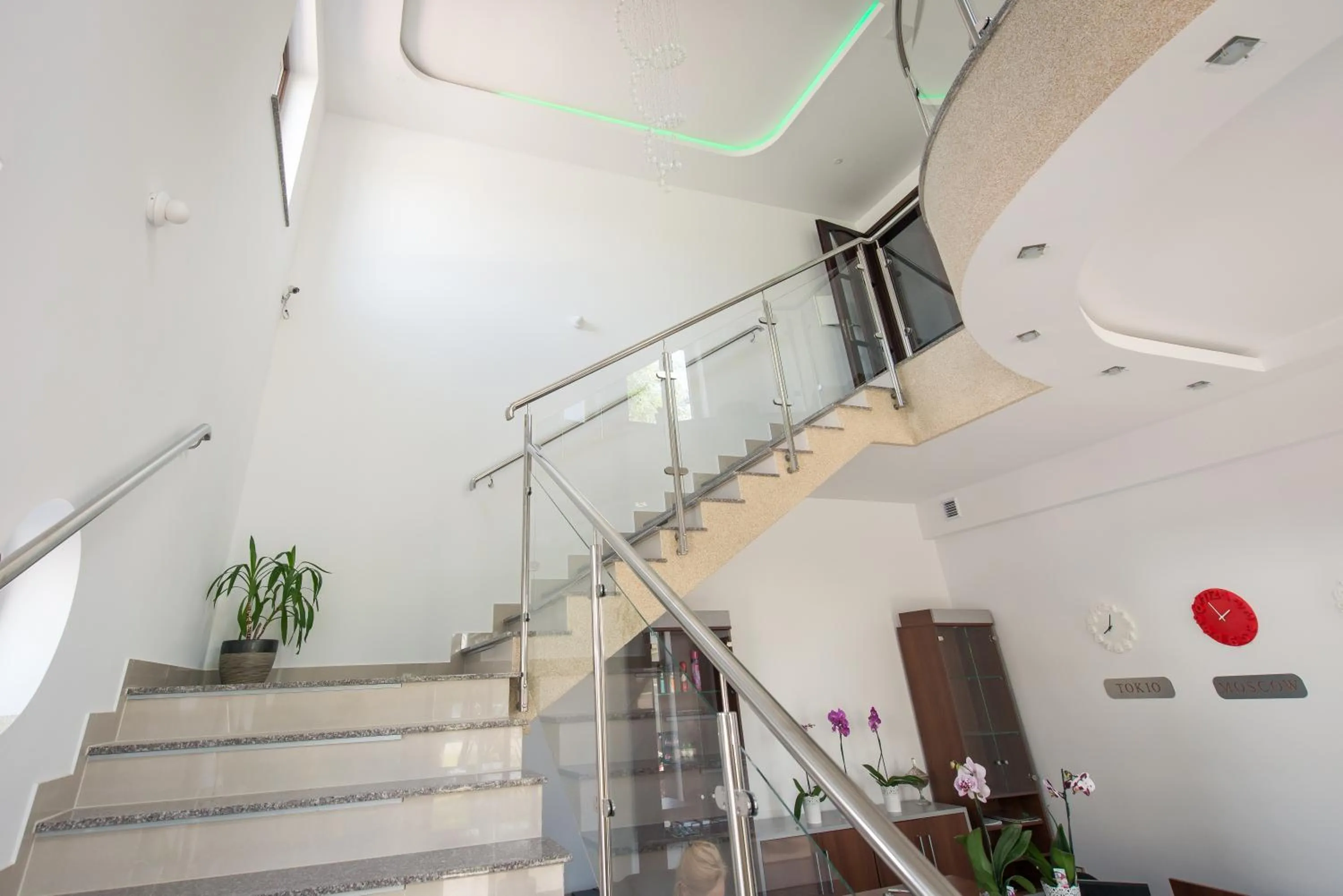 Lobby or reception in First Hotel