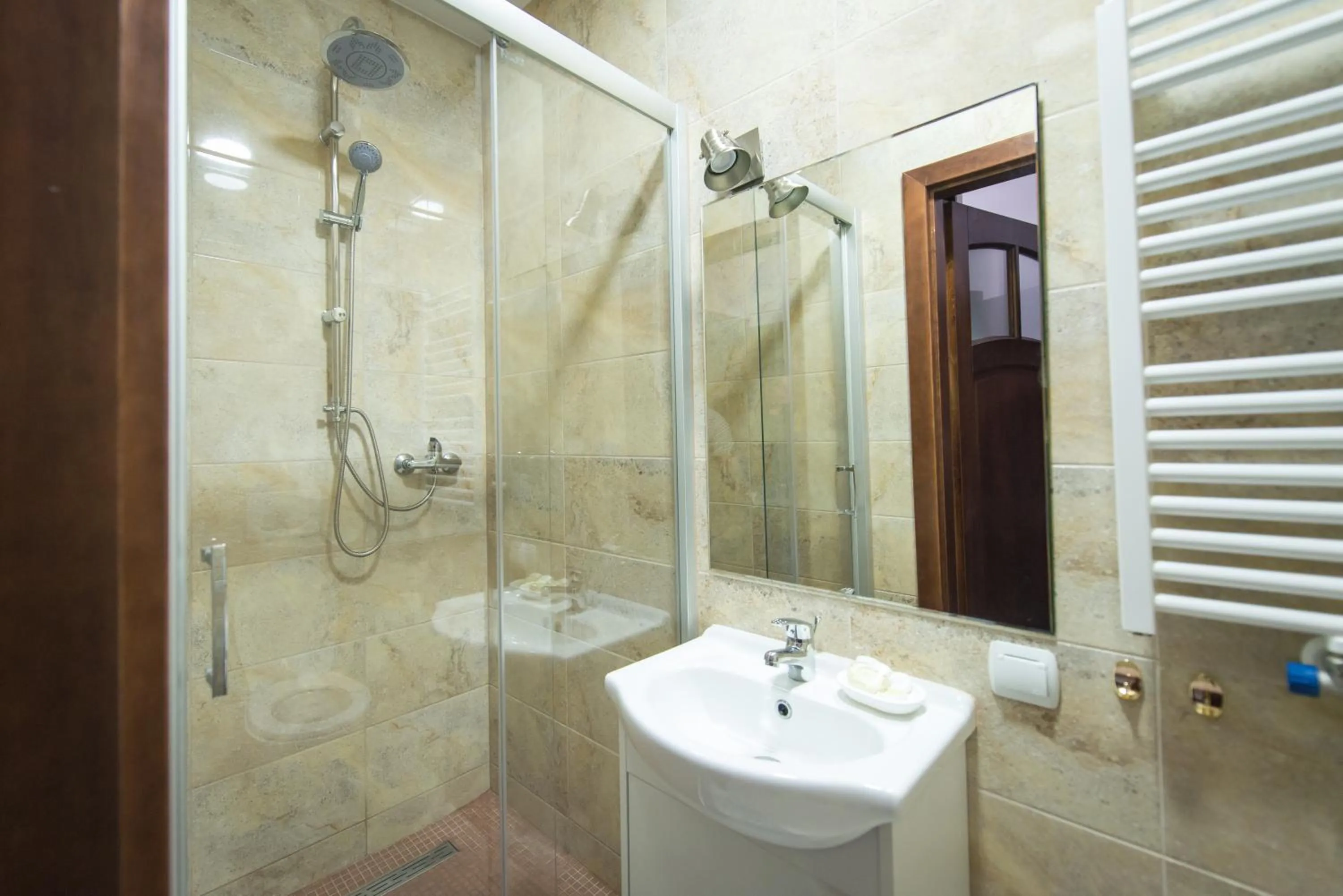 Bathroom in First Hotel