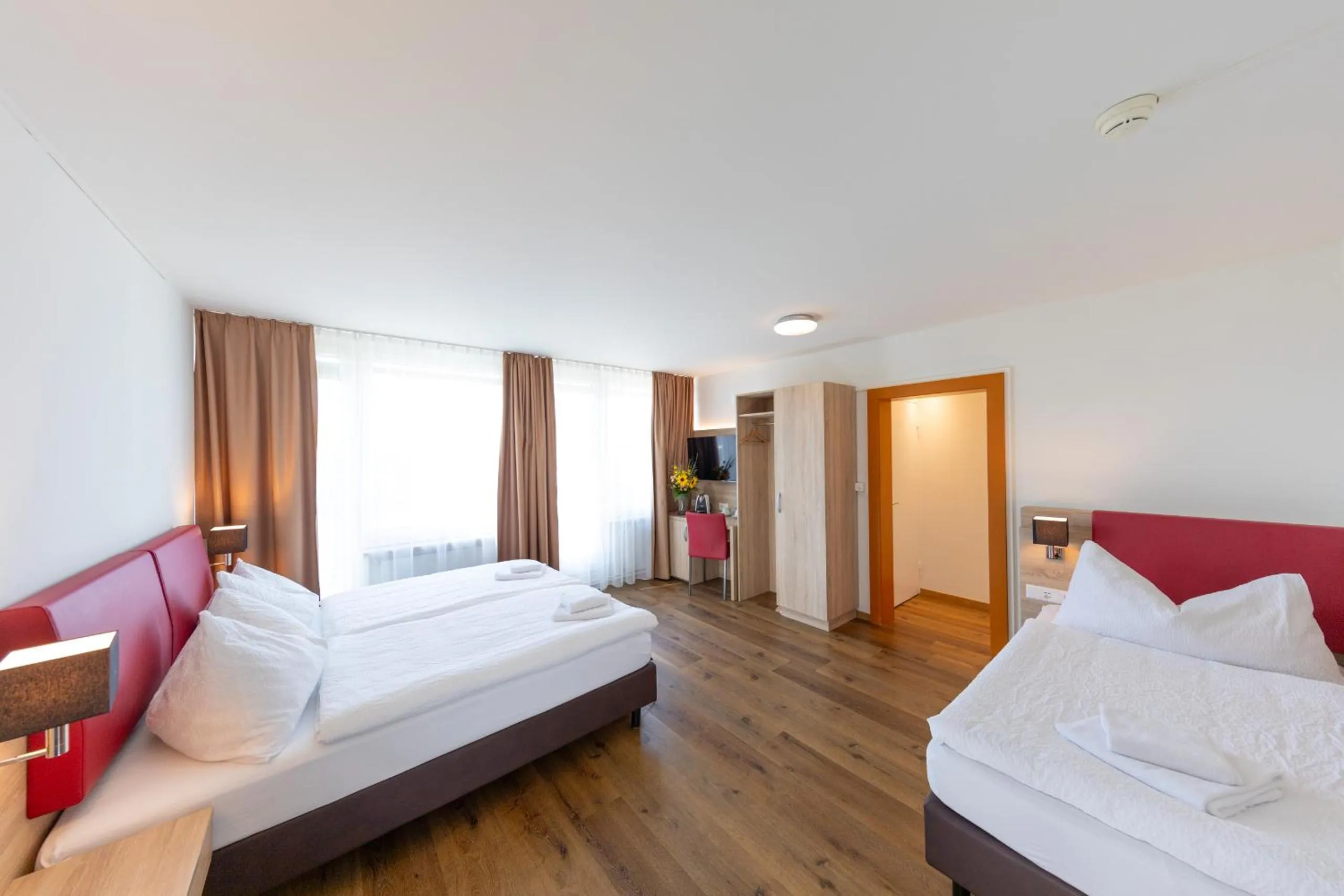 Bed in Hotel Alexander