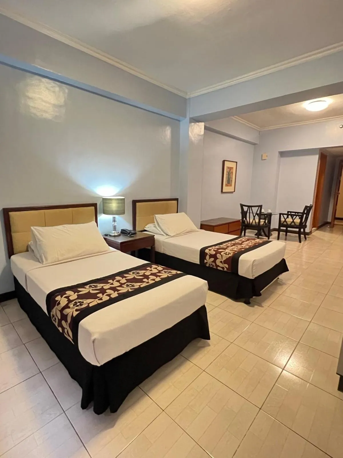 Bed in Jupiter Suites