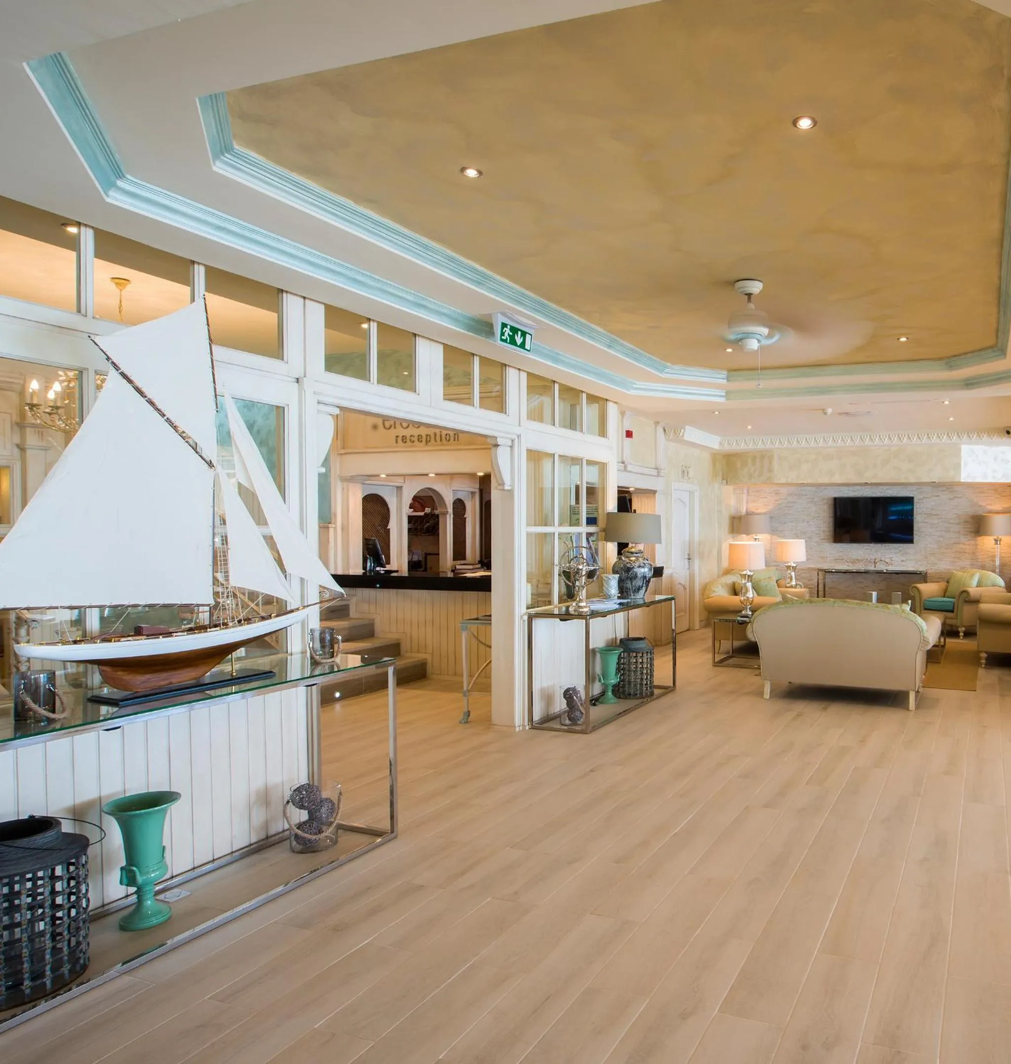 Lounge or bar in El Oceano Beach Hotel Adults only recommended