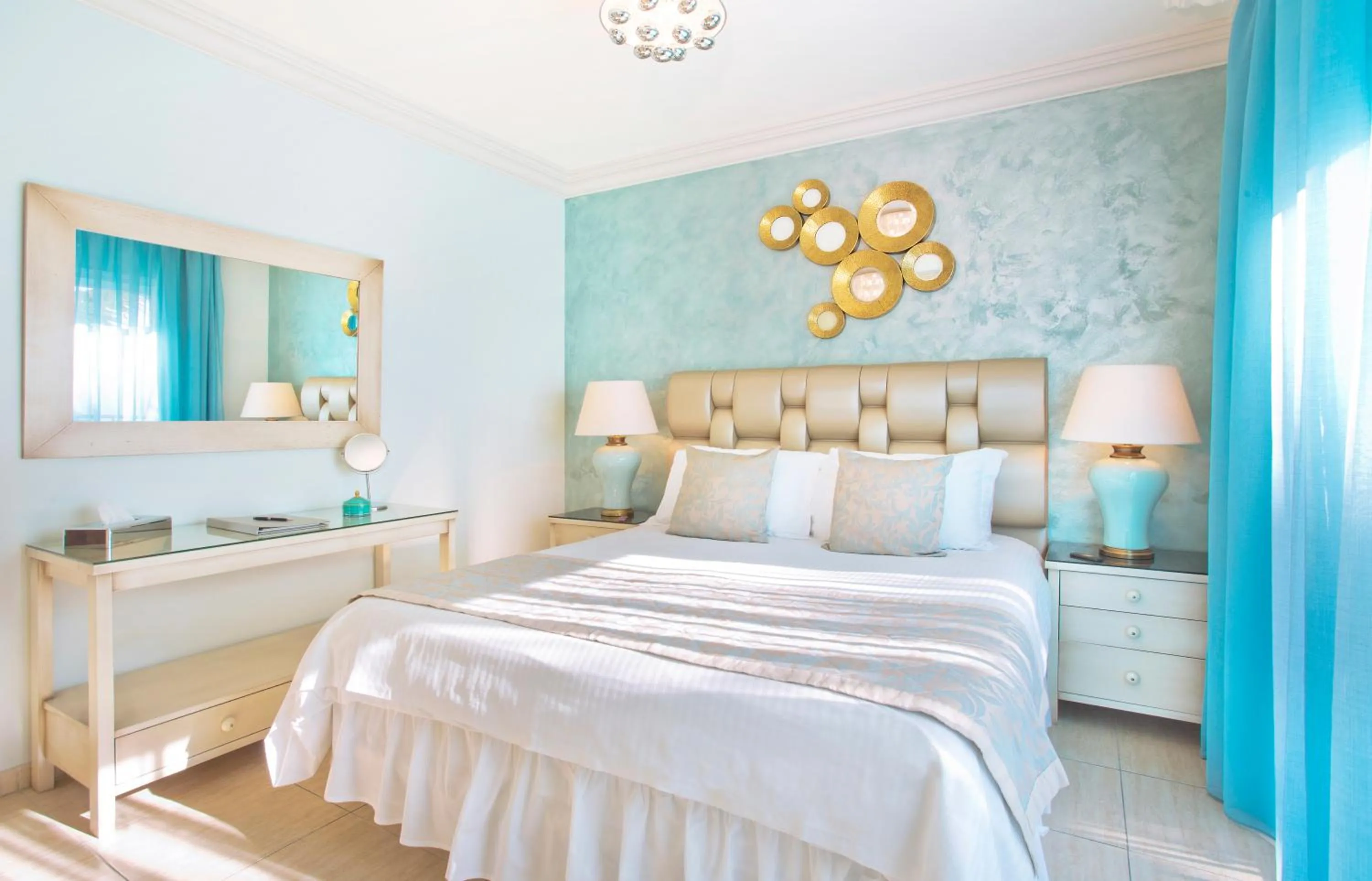 Bed in El Oceano Beach Hotel Adults only recommended