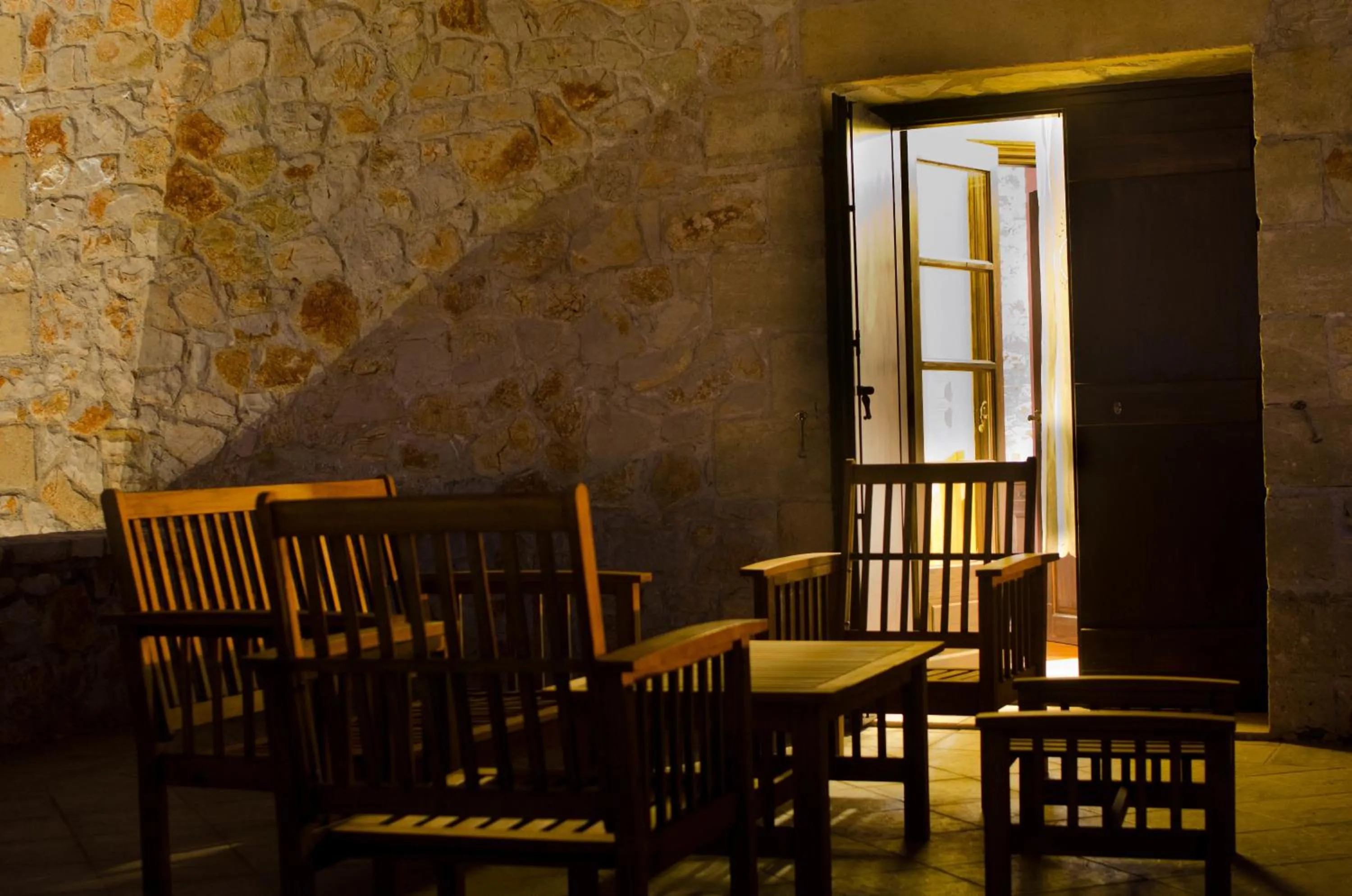 Seating area in Klymeni Traditional Homes