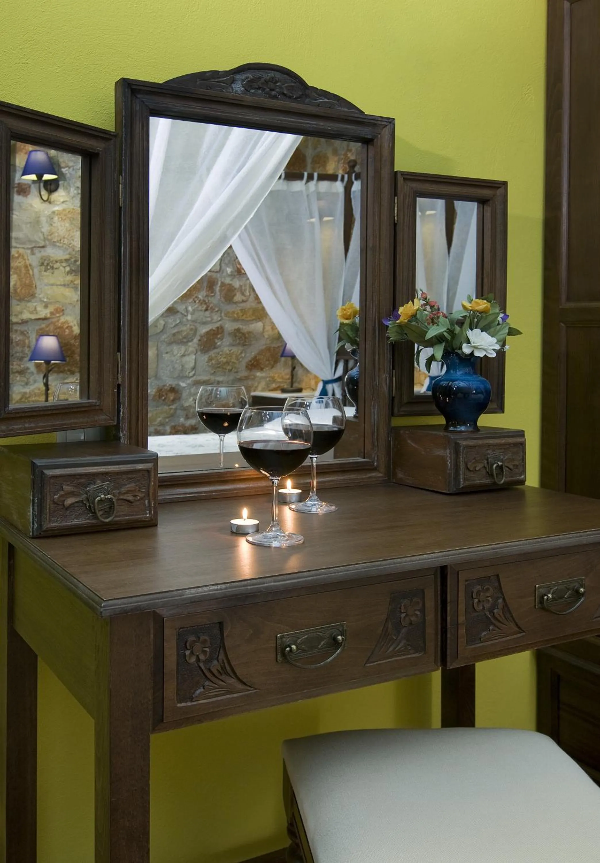 Decorative detail in Klymeni Traditional Homes