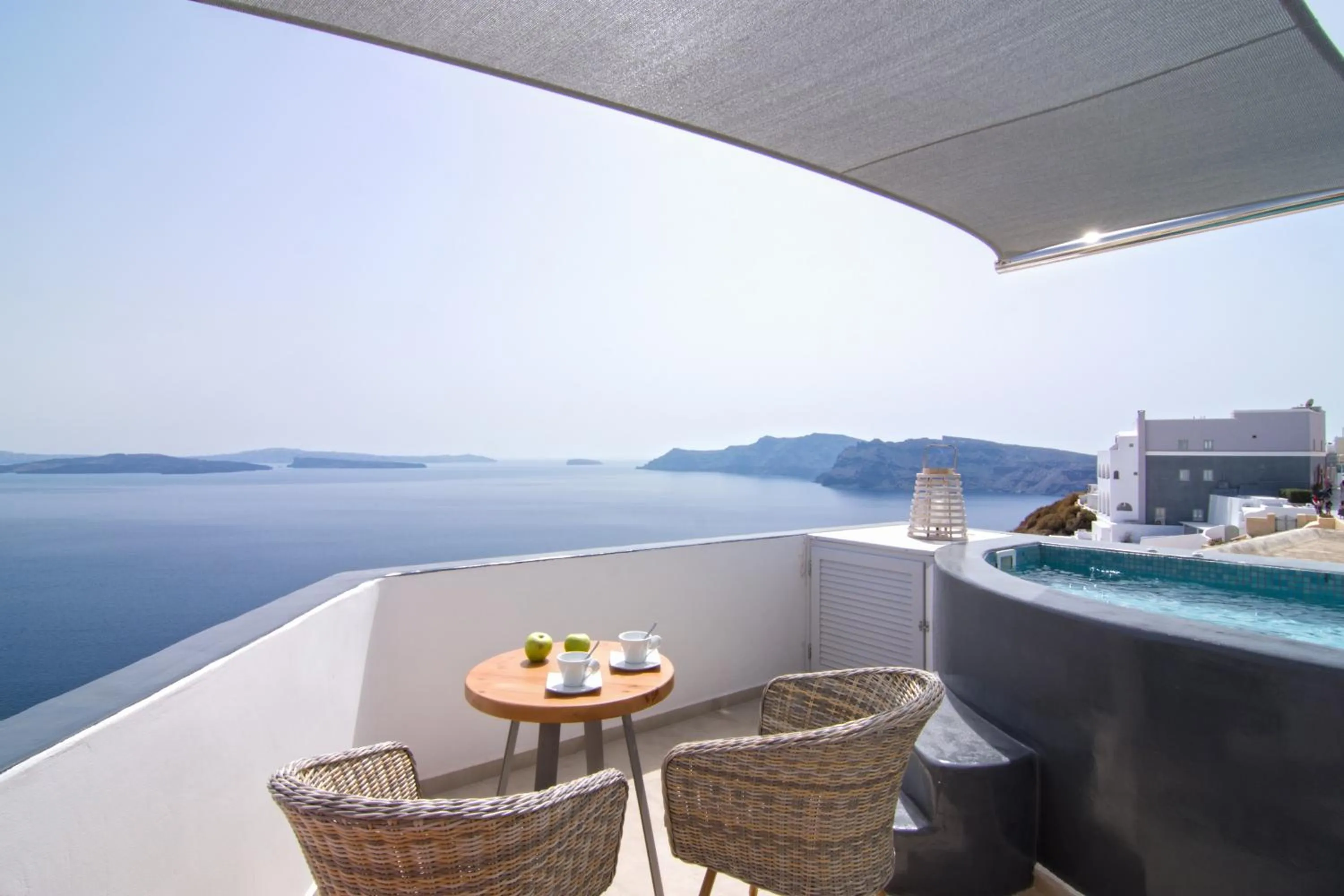 Balcony/Terrace in Santorini Secret Premium