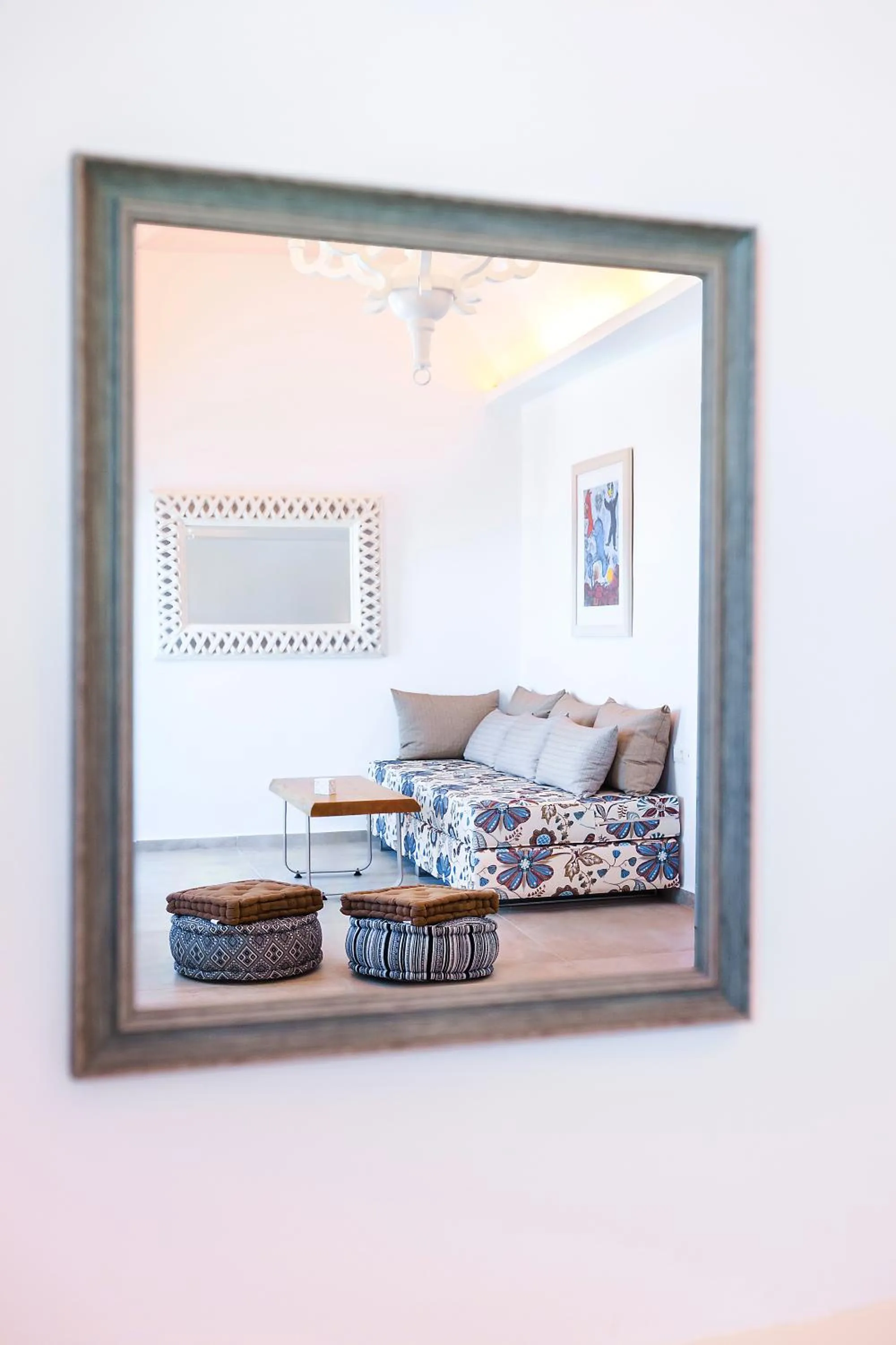 Living room in Santorini Secret Premium