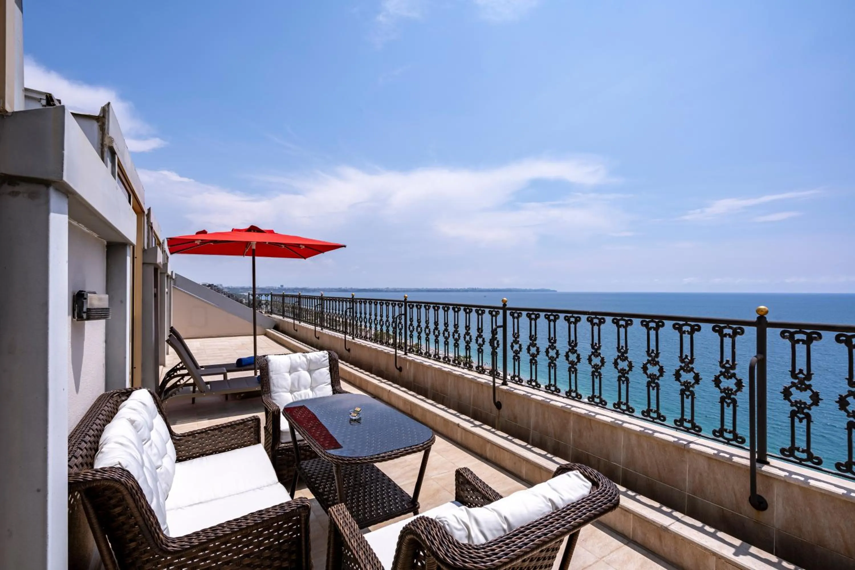 Balcony/Terrace in Megasaray Westbeach Antalya
