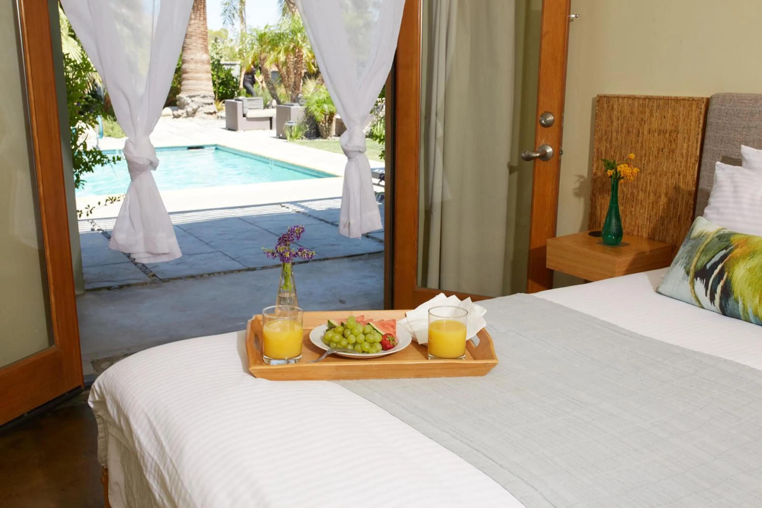 Bed in The Spring Resort & Spa