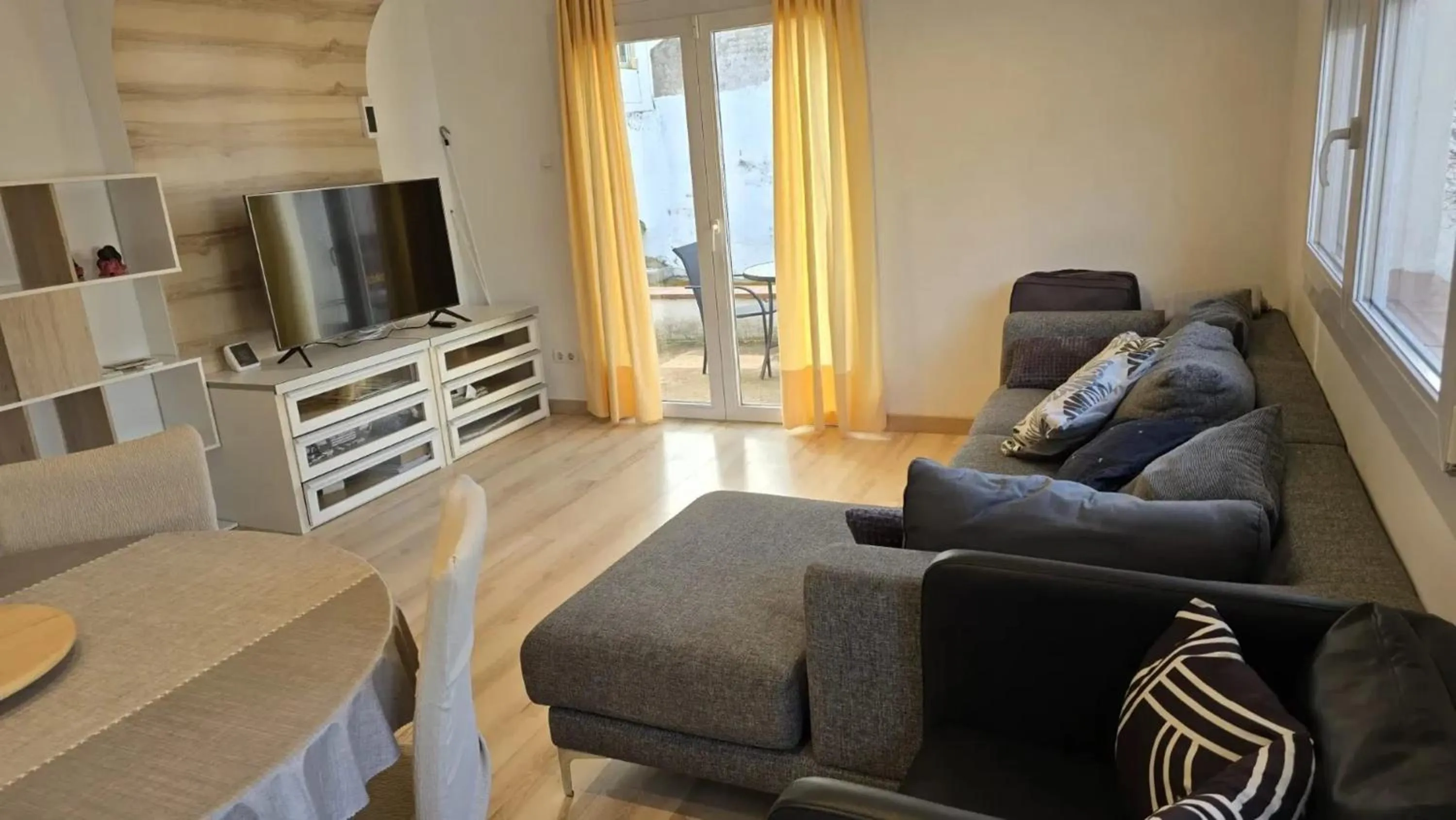 Living room in Charming House in Palamós near Beaches