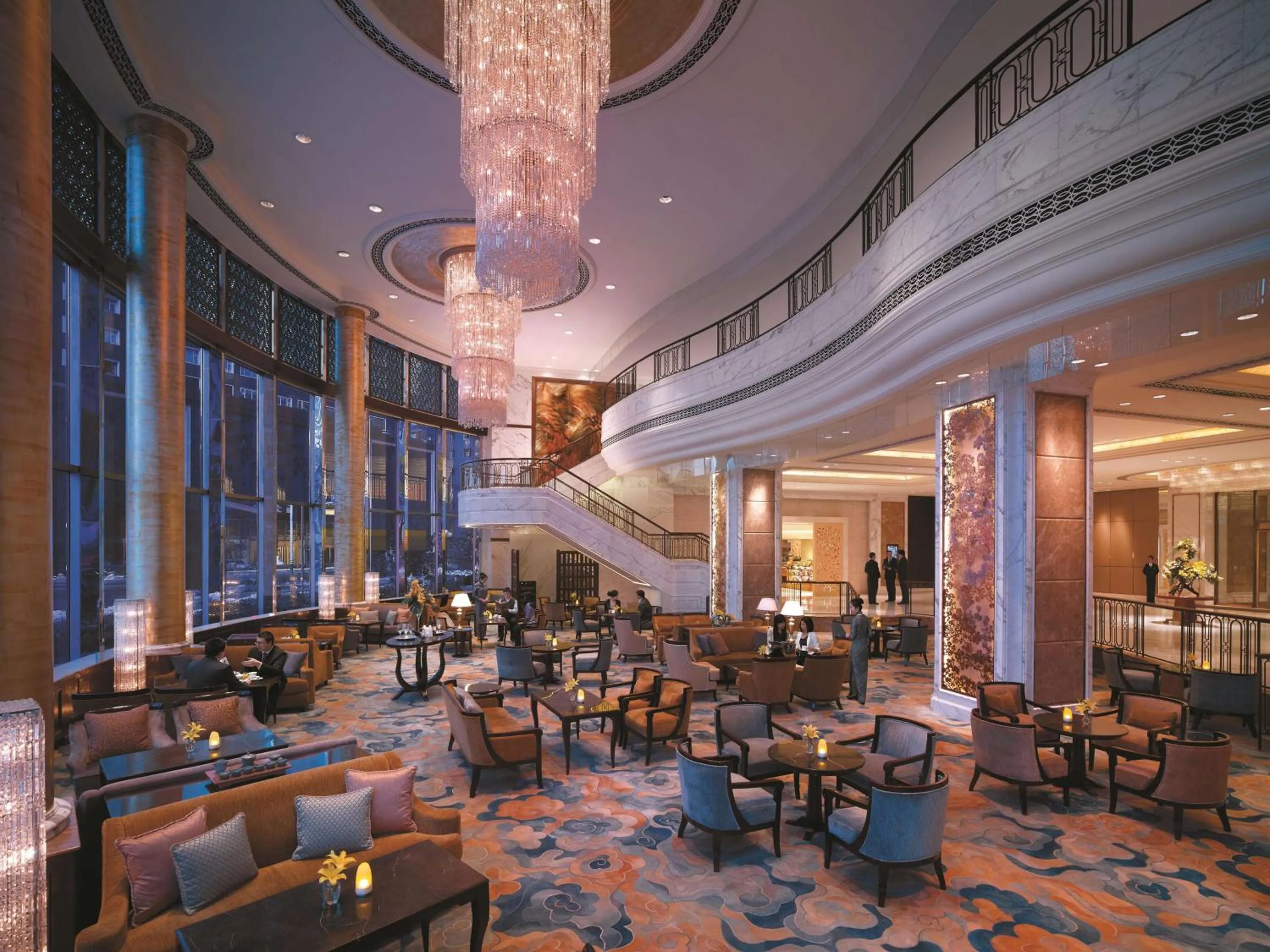 Lounge or bar in Shangri-La Changchun
