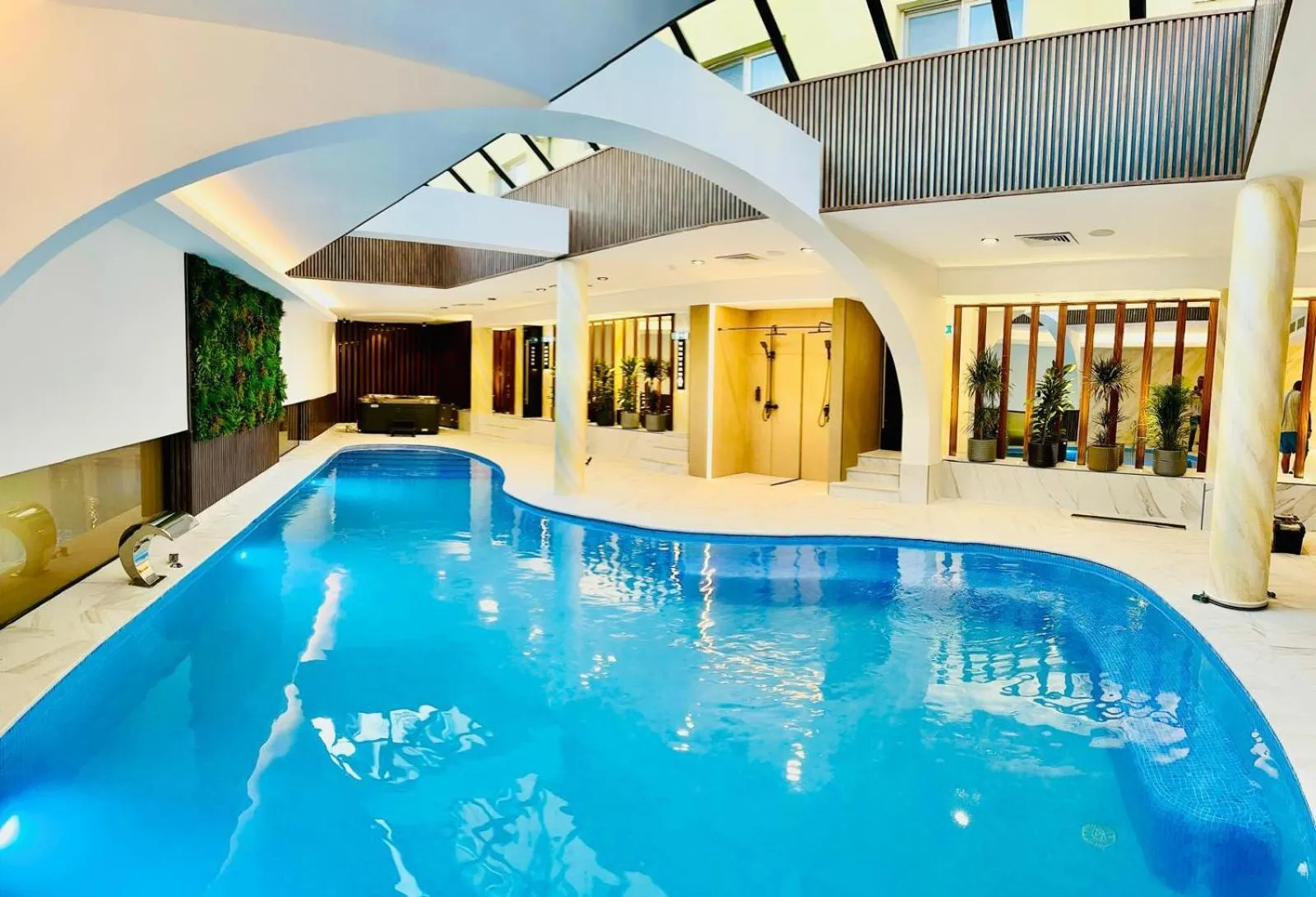 Pool view in Eurohotel