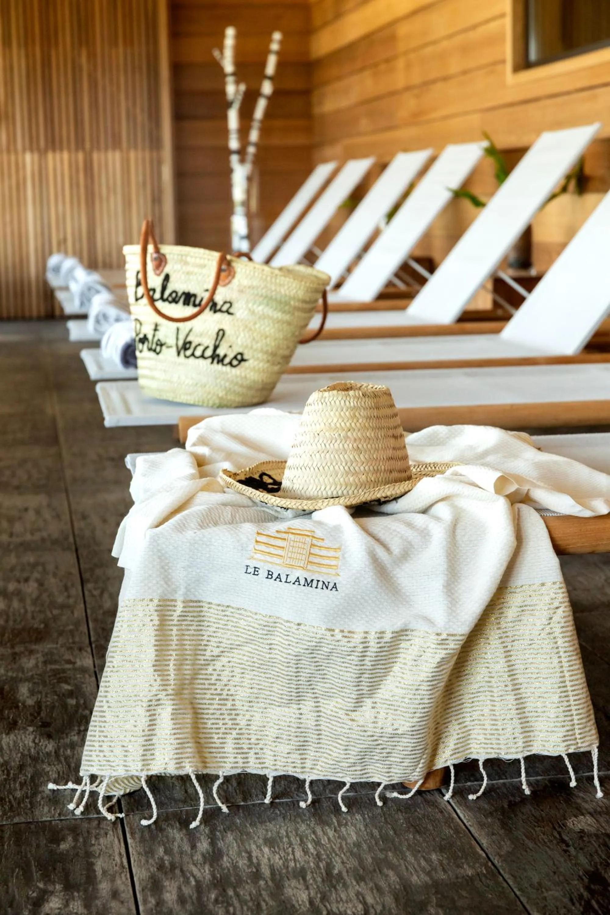 Seating area in Le Balamina