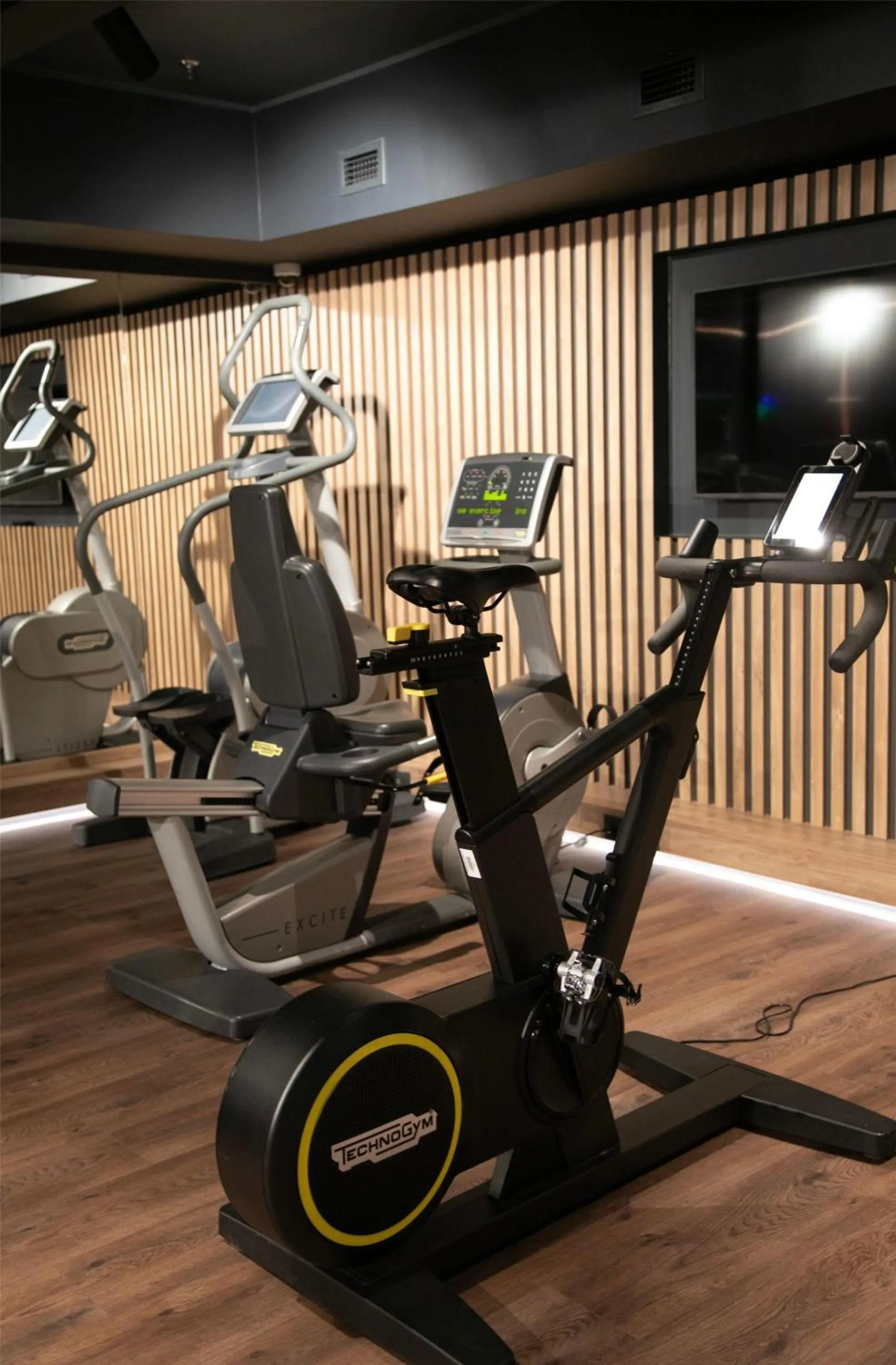 Fitness centre/facilities in Radisson Blu Hotel Prague