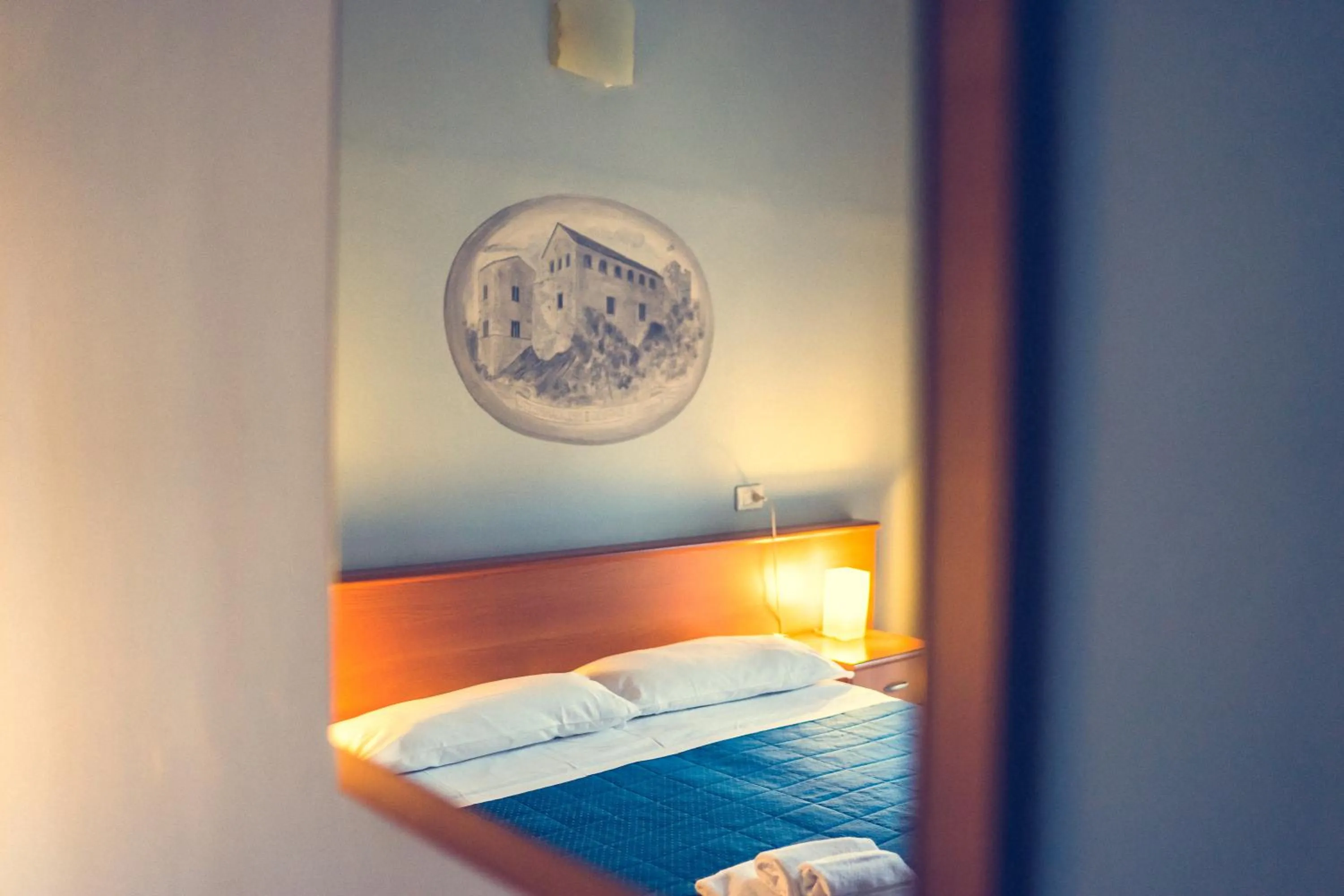 Bed in Hotel La Gaietta