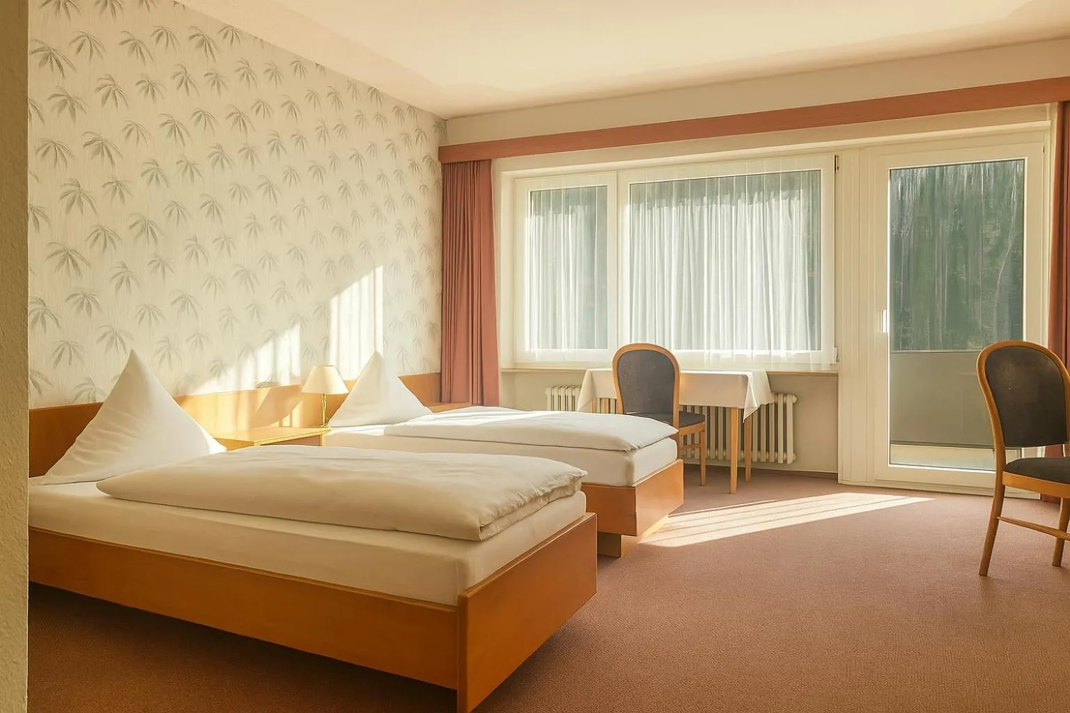 Bed in Hotel Bad Ramsach