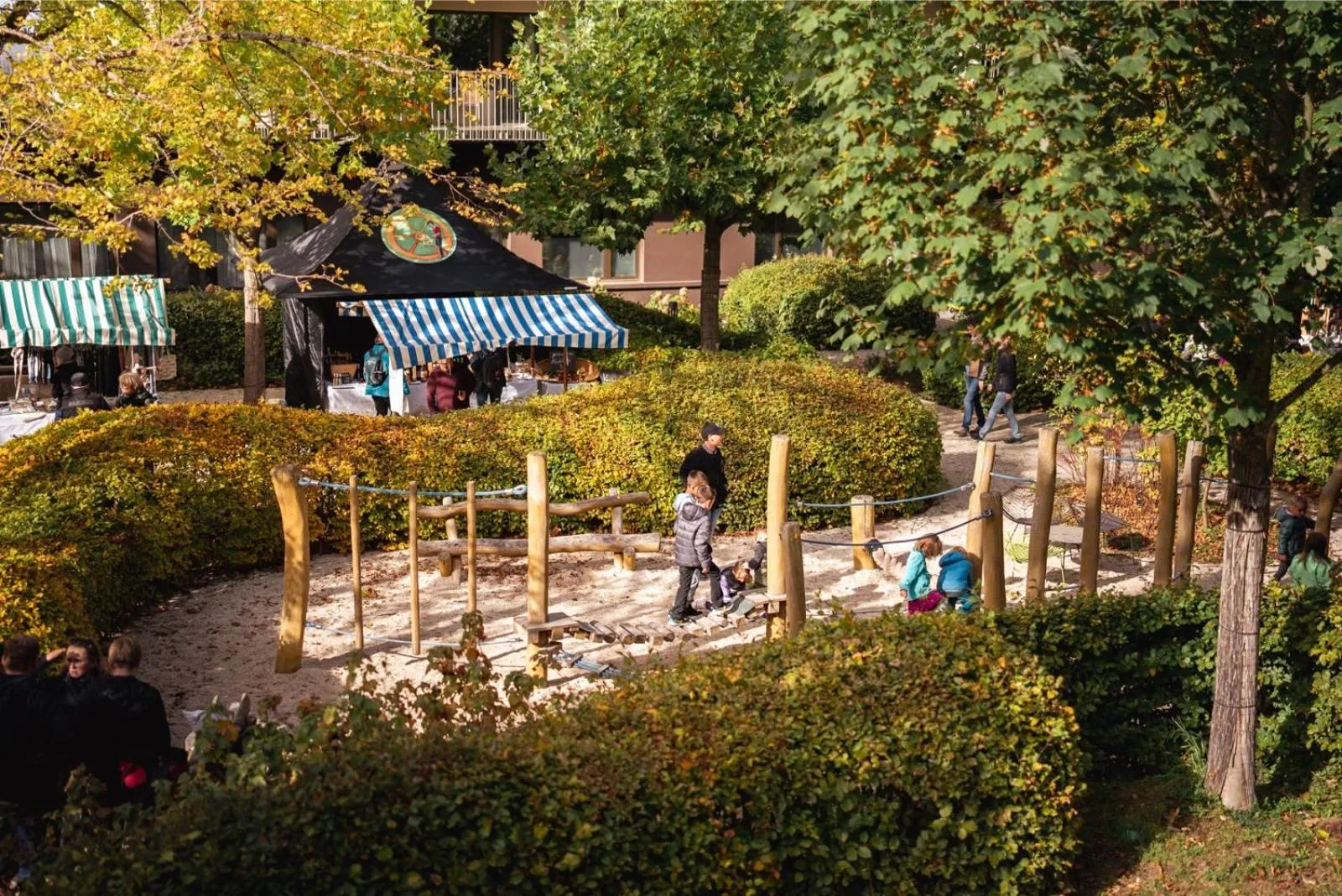 Children play ground in Hotel Bad Ramsach