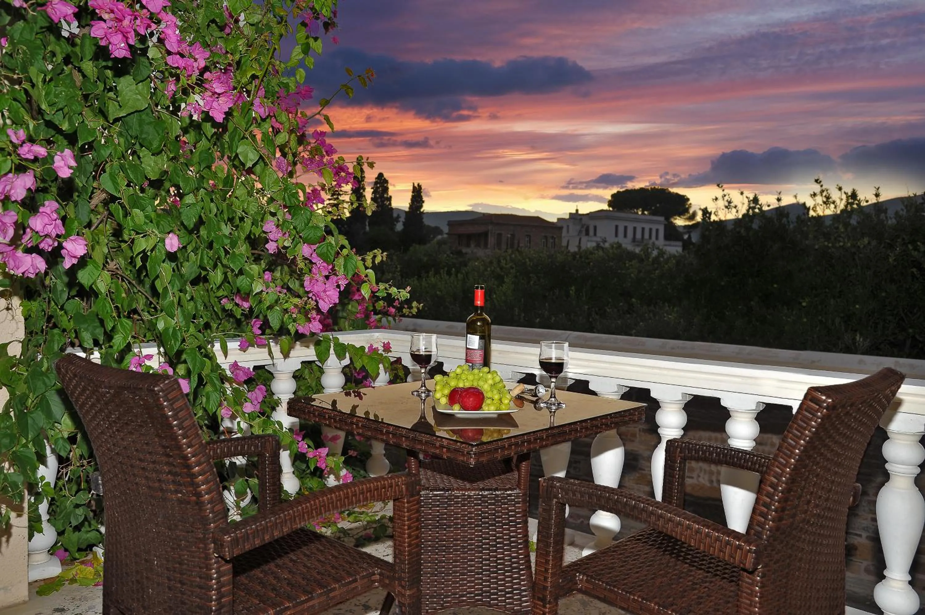 Balcony/Terrace in Voulamandis House