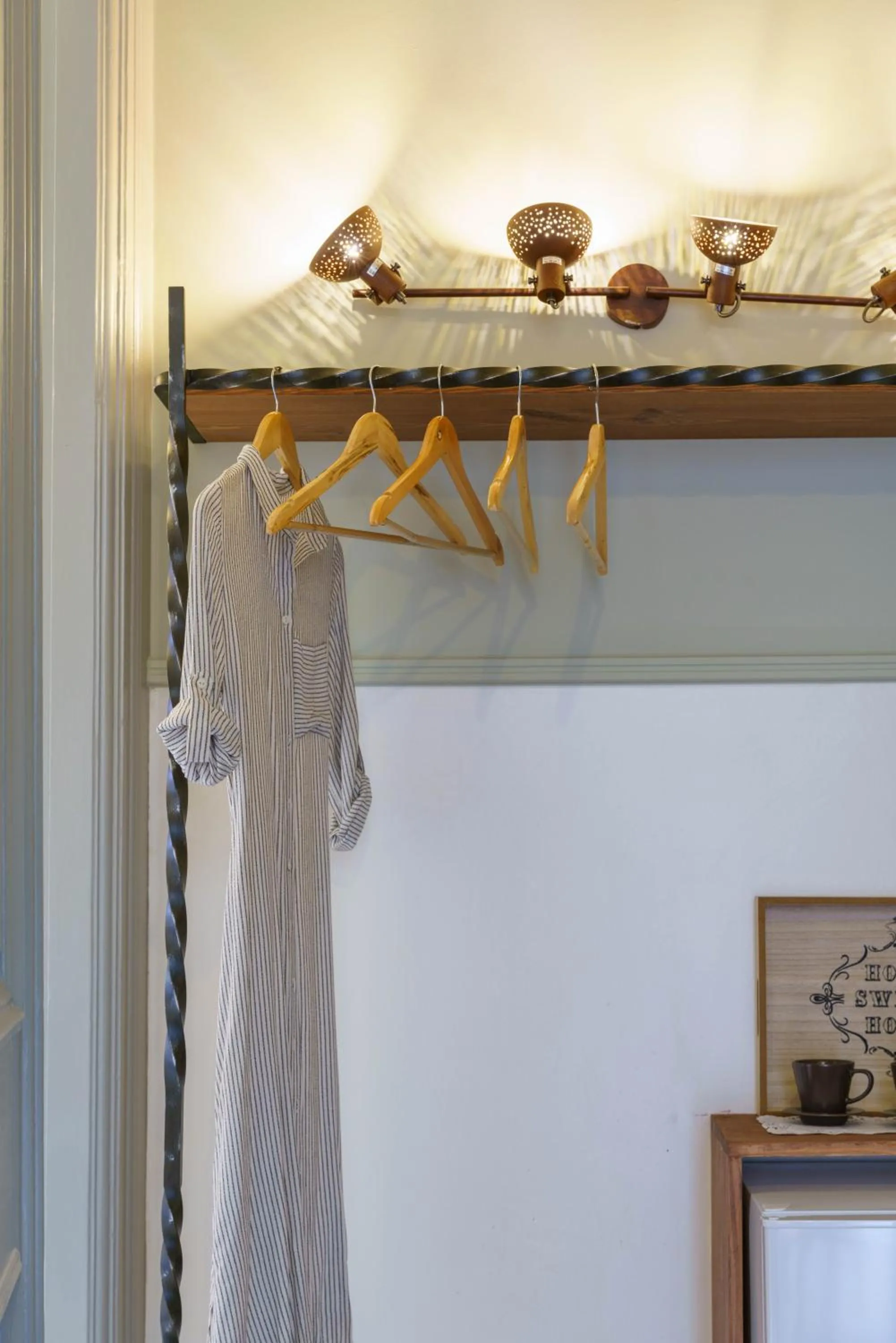 Decorative detail in Voulamandis House