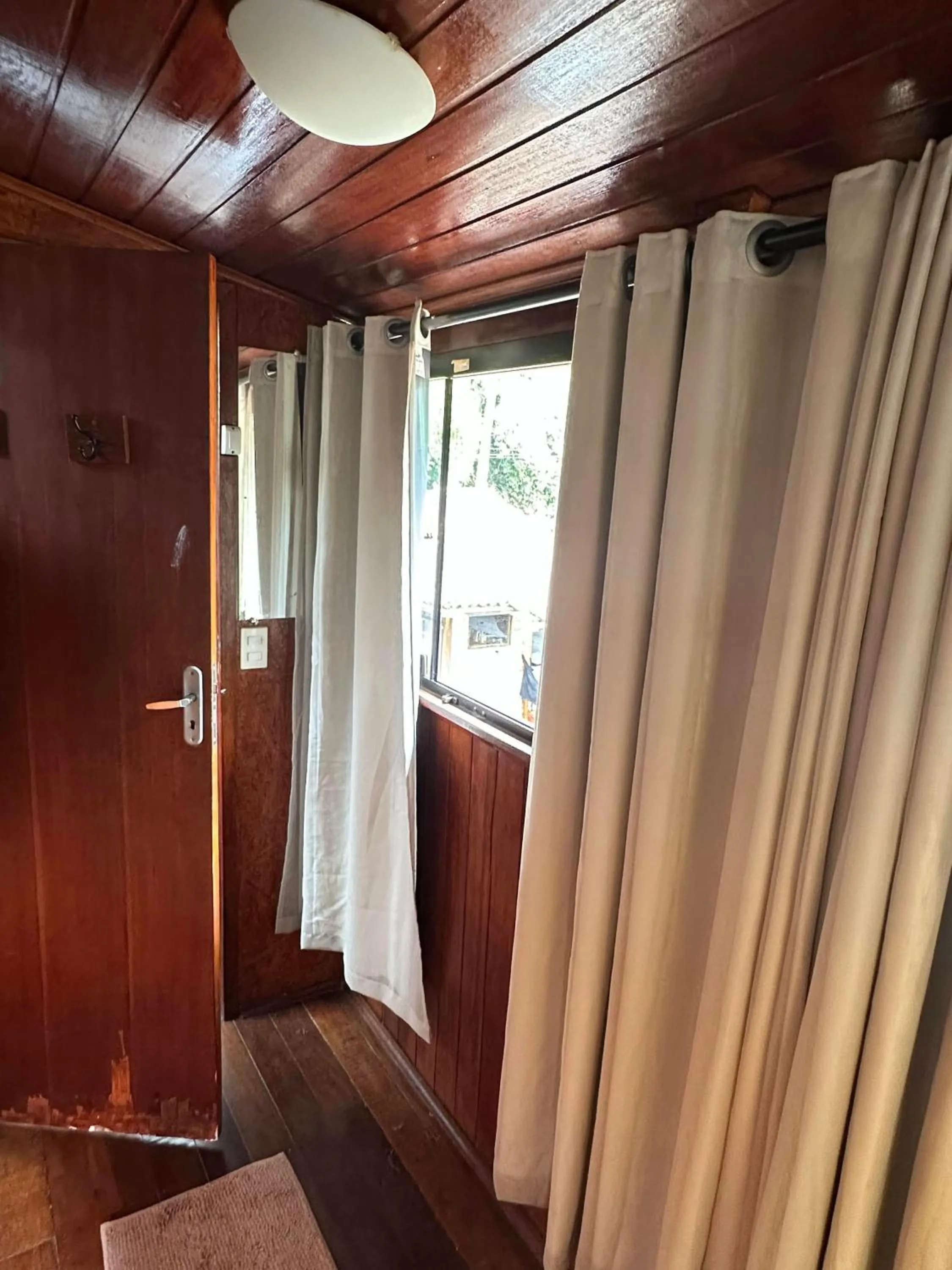 Dinner in Biergarten Hostel