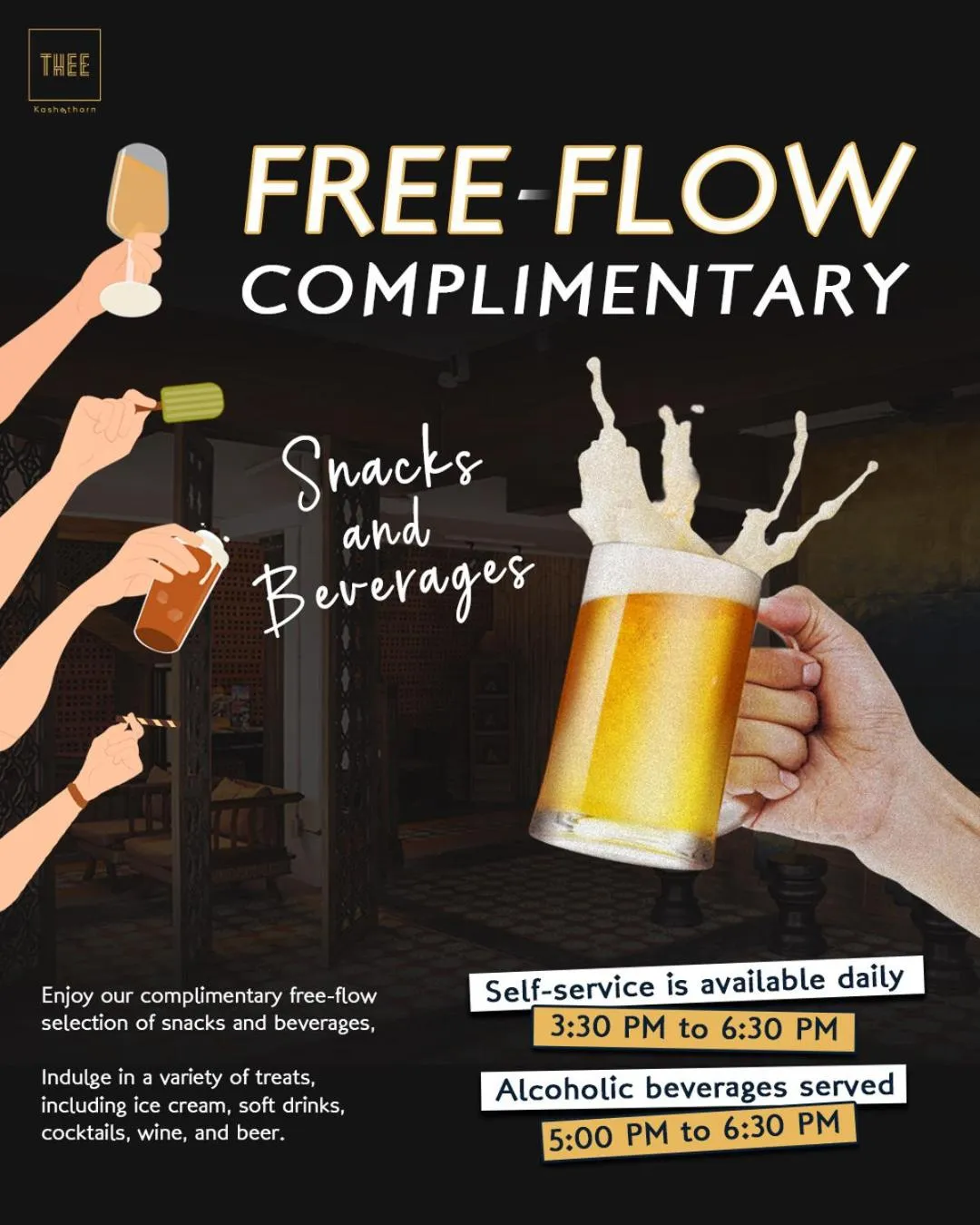 Restaurant/places to eat in THEE Kashatharn by TH District