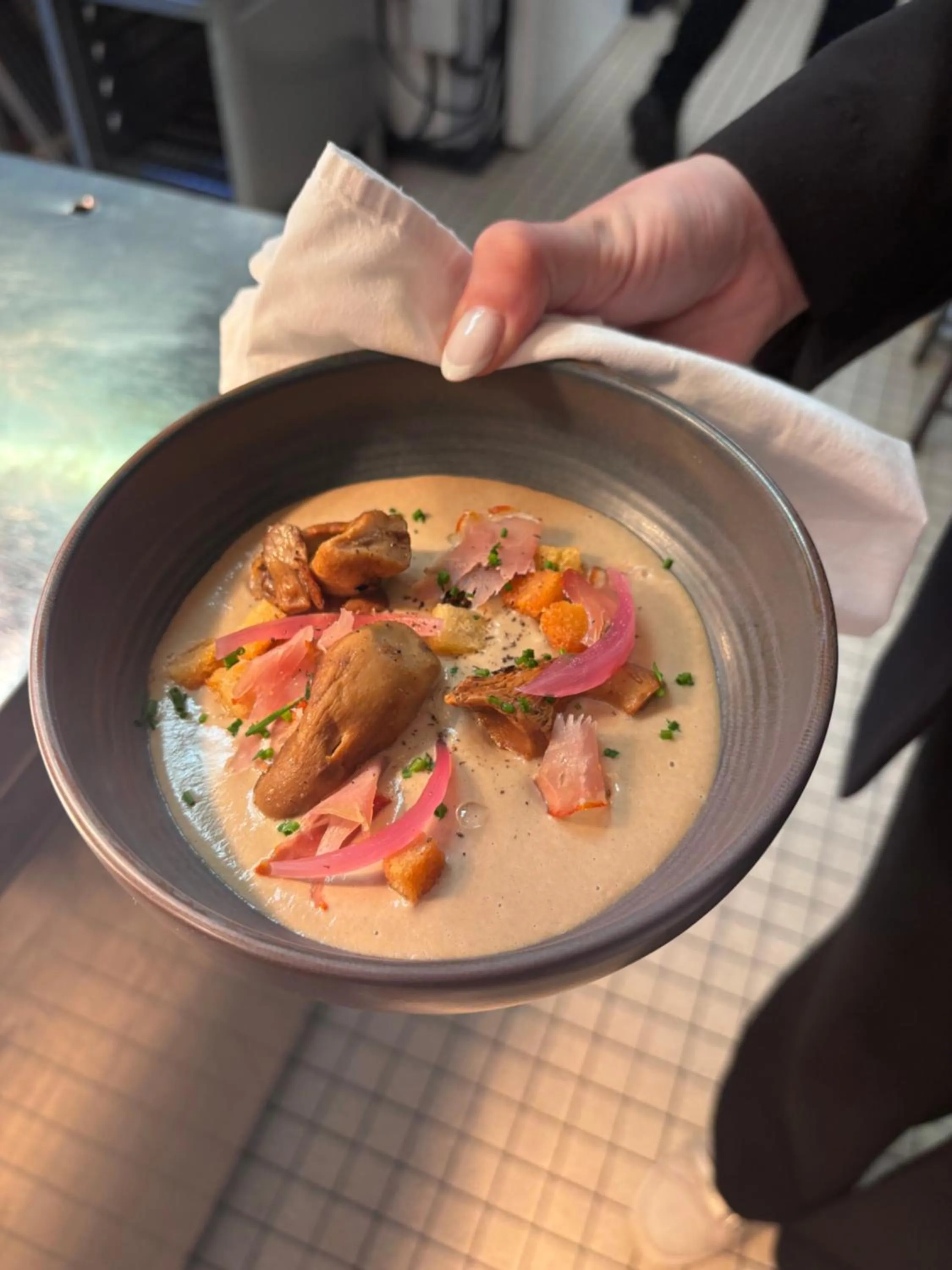 Dinner in Logis Hotel Spa Restaurant Au Site Normand