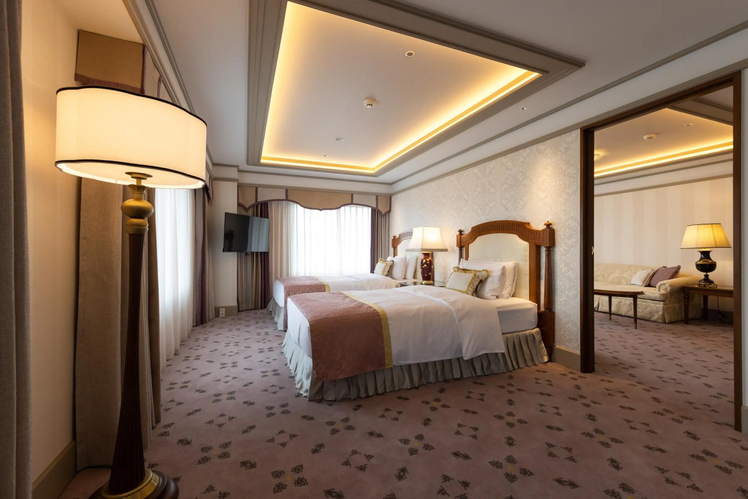 Bedroom, Bed in Hotel Nikko Princess Kyoto