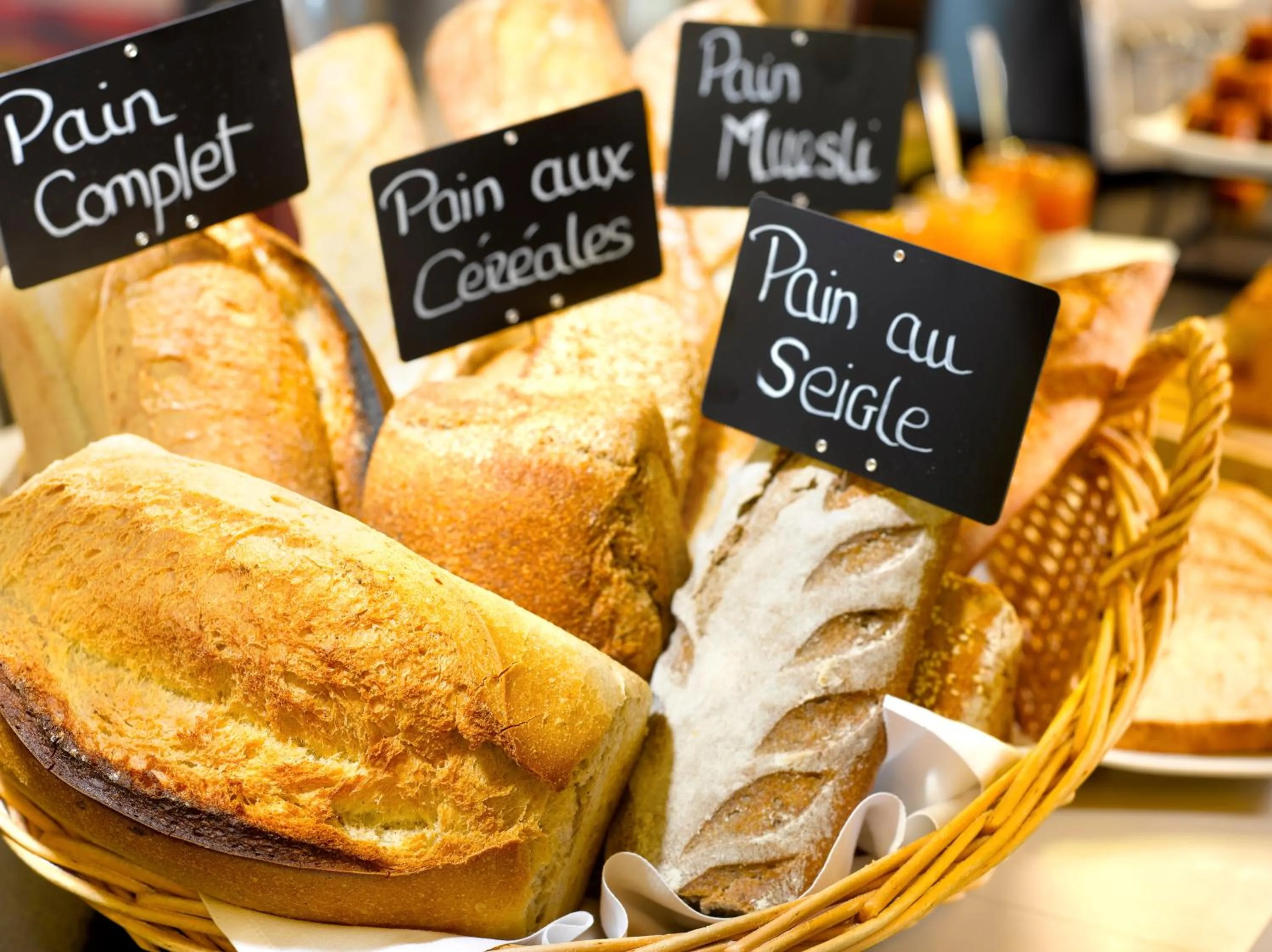 Buffet breakfast in Novotel Bordeaux Centre Gare Saint Jean
