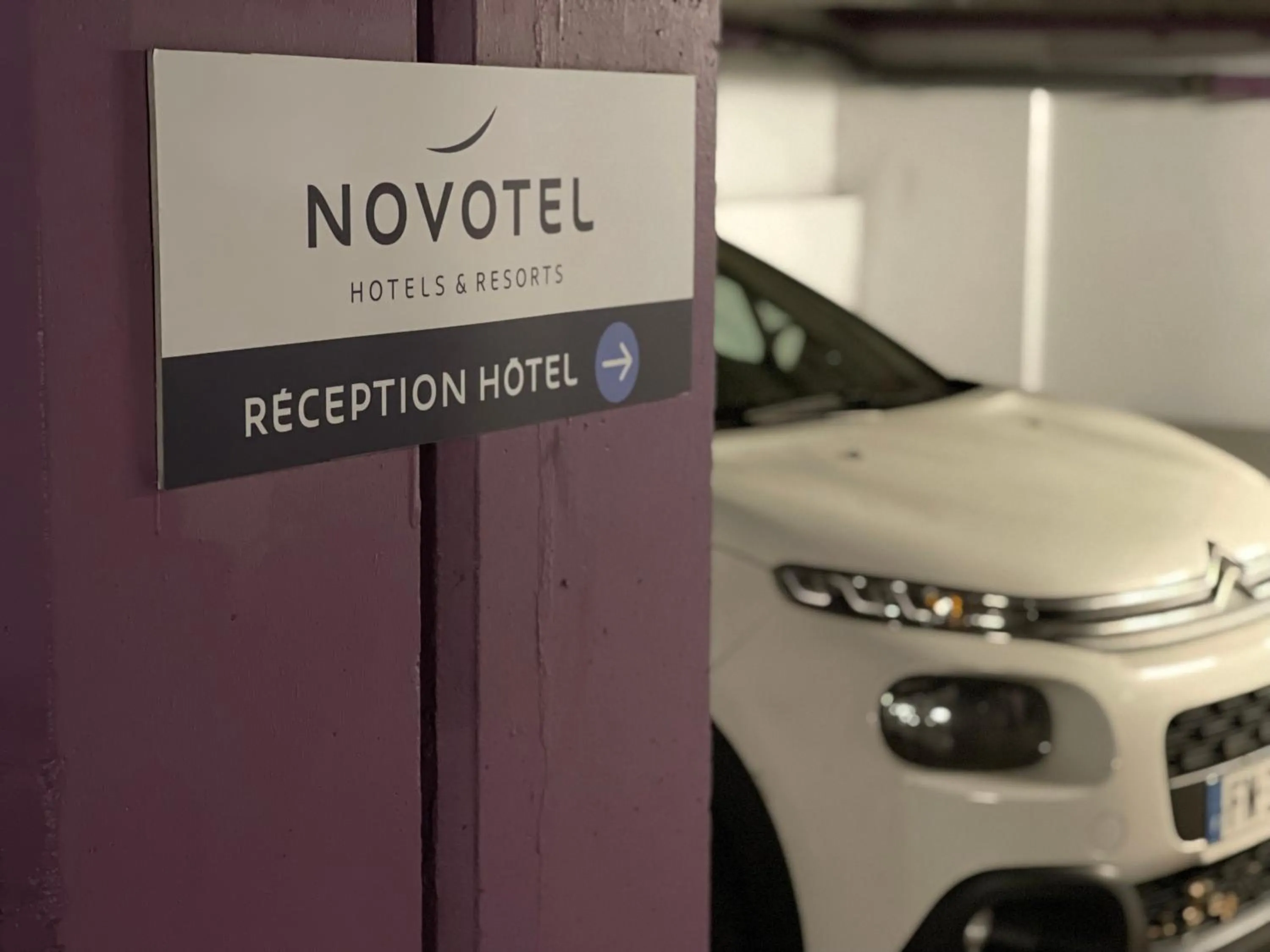 Parking in Novotel Bordeaux Centre Gare Saint Jean