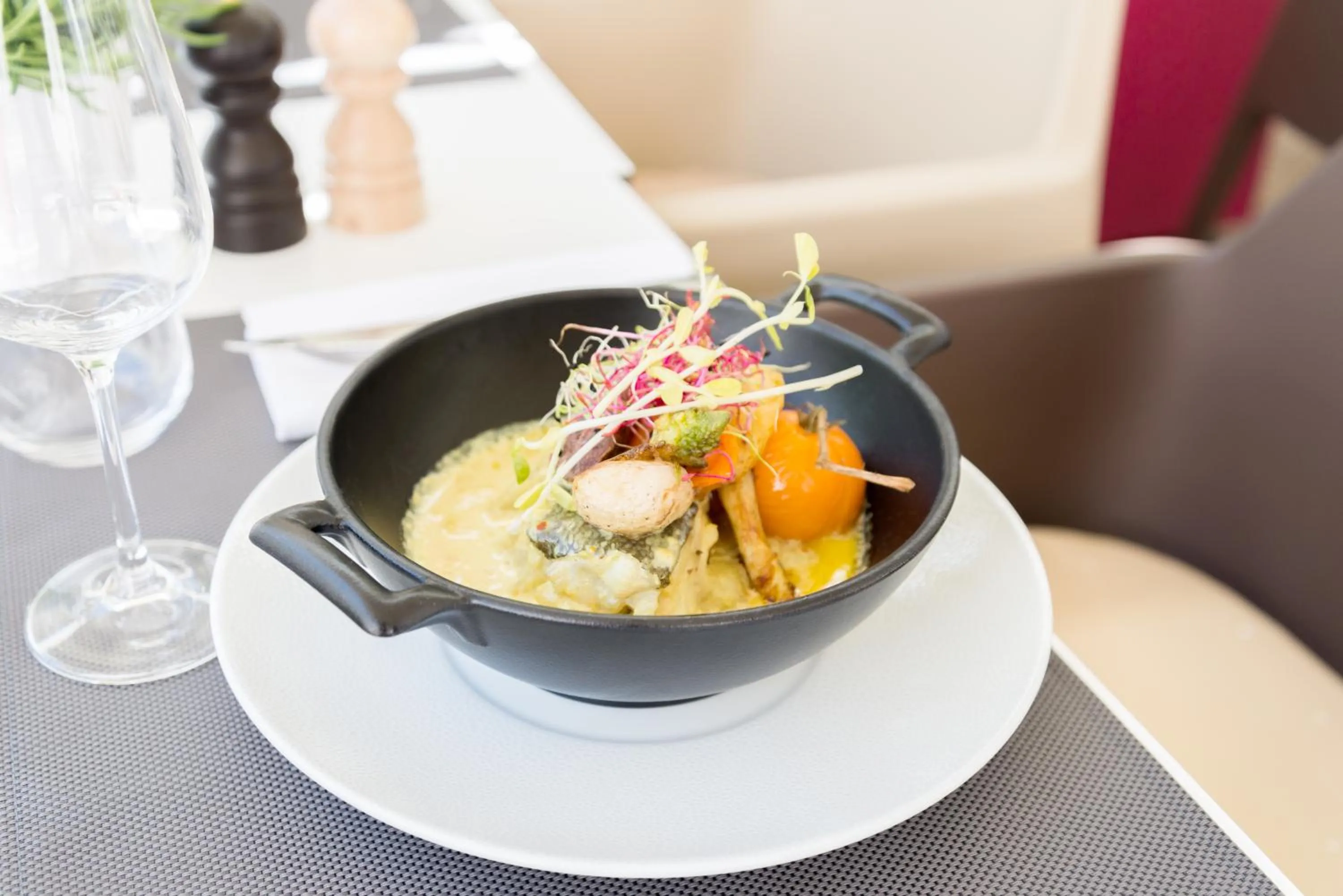 Dinner in Novotel Bordeaux Centre Gare Saint Jean