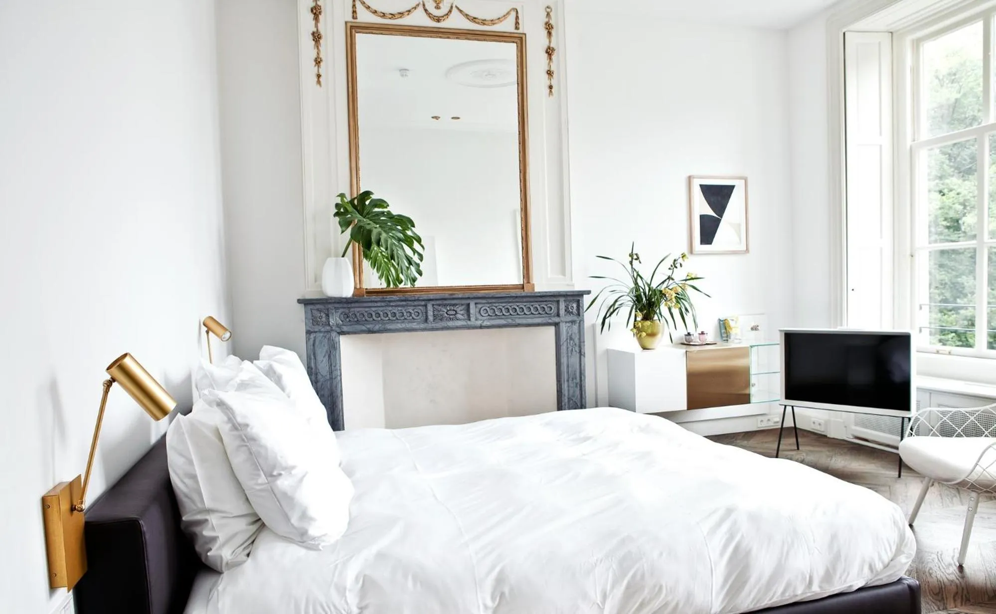 Bed in Parc Broekhuizen l Culinair landgoed