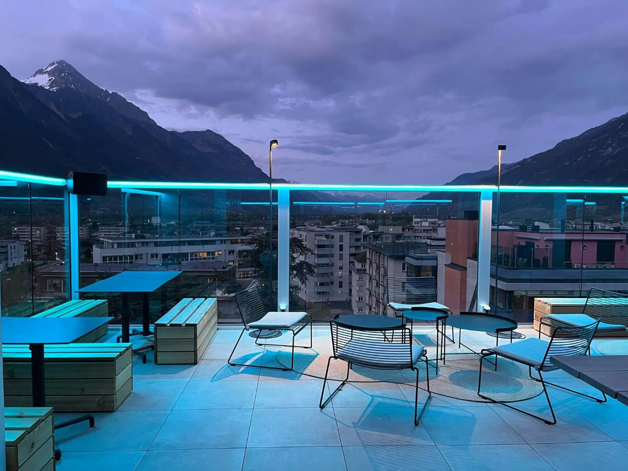 Patio in Campanile Martigny