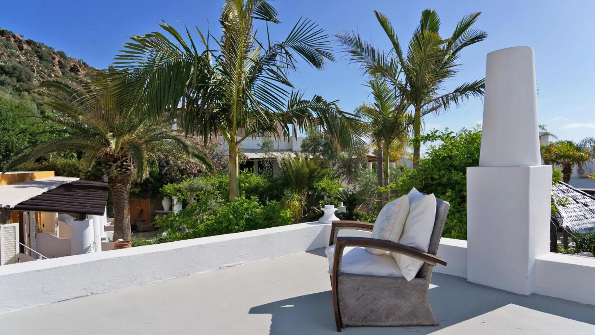 Balcony/Terrace in Hotel Oasi