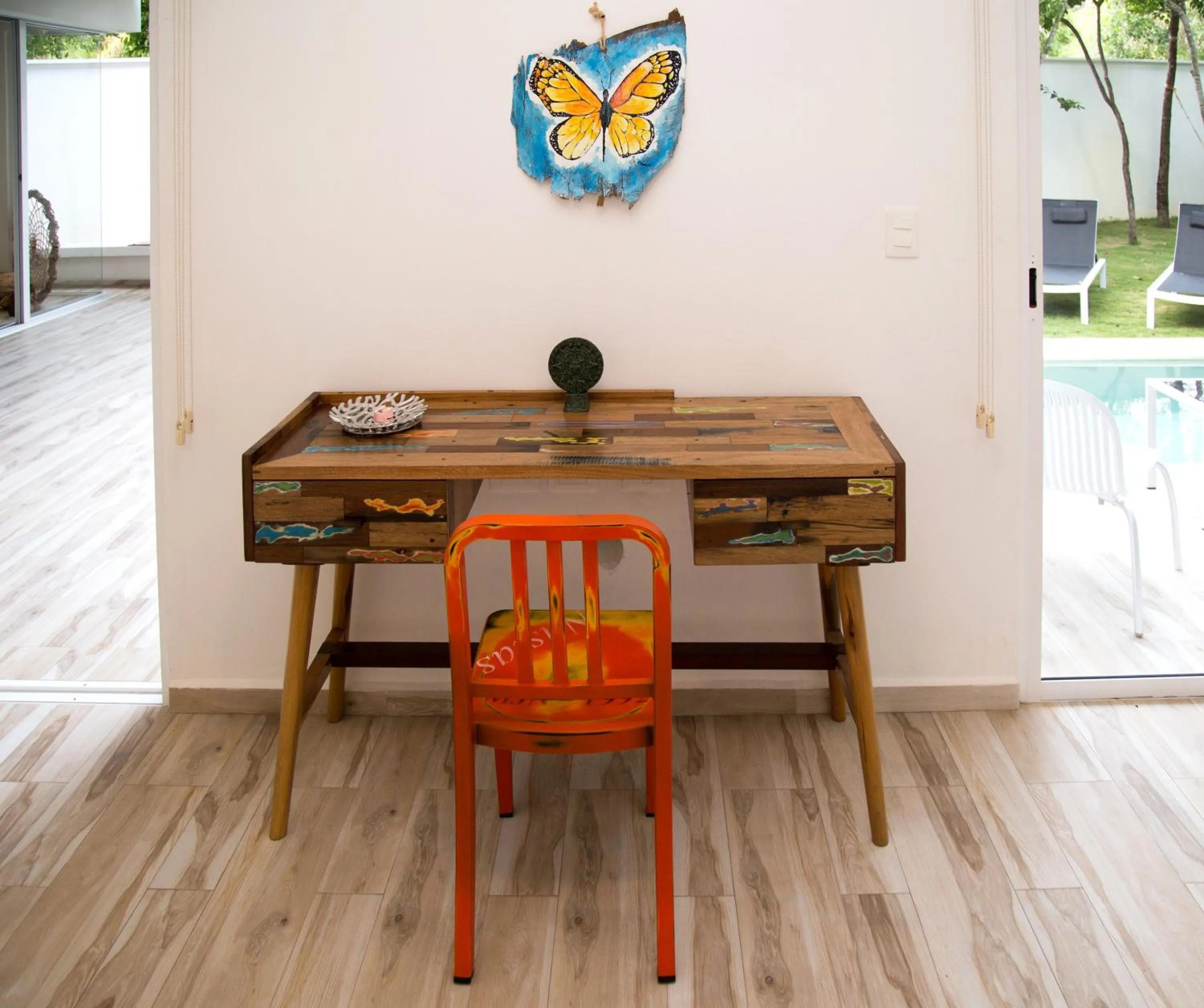 Decorative detail in Luxury Private Villas , Private Pool, Private garden, Jacuzzi, 24hours security