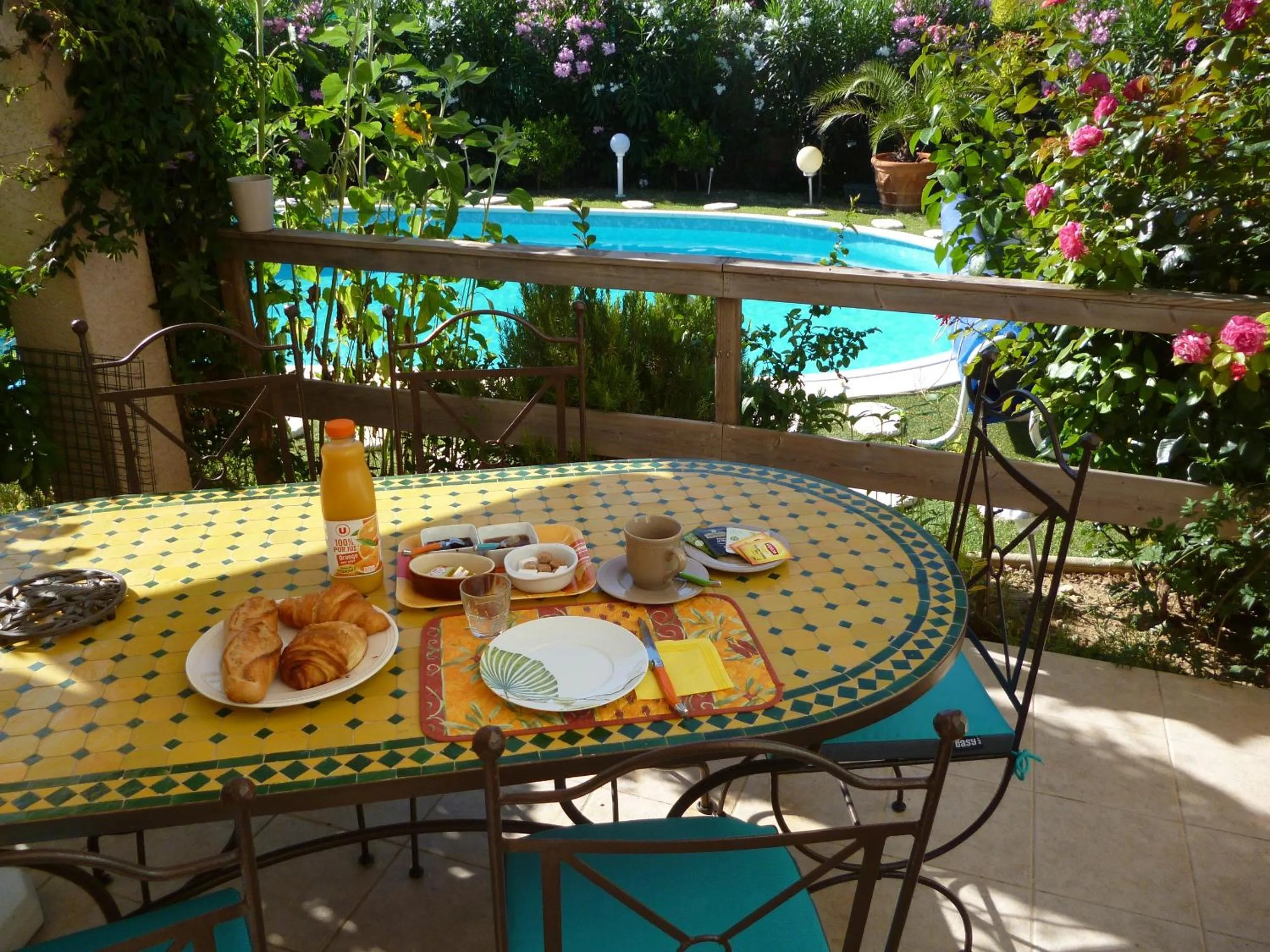 Food close-up in Chez Patrick Roujan
