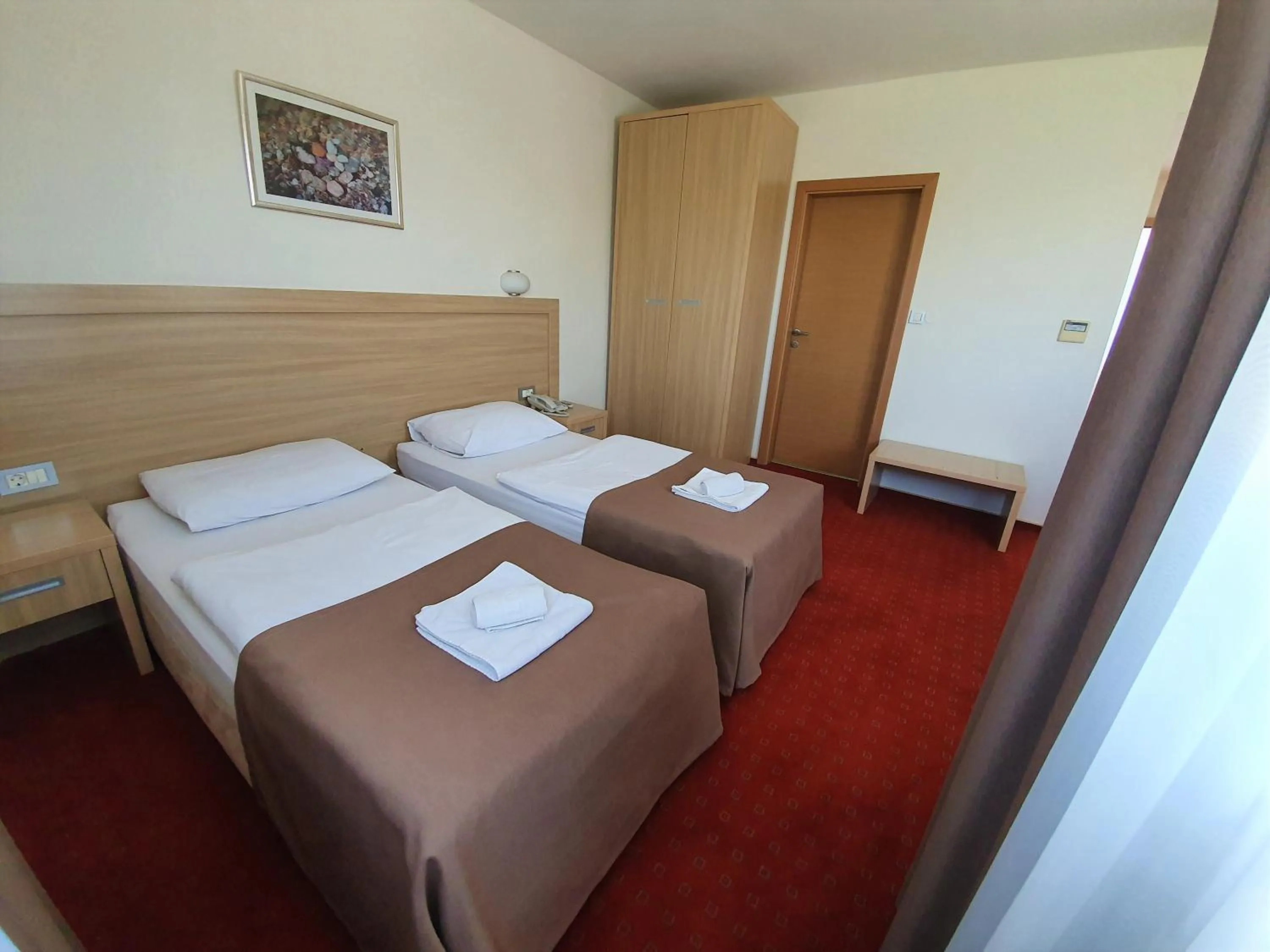 Bed in Hotel Brotnjo