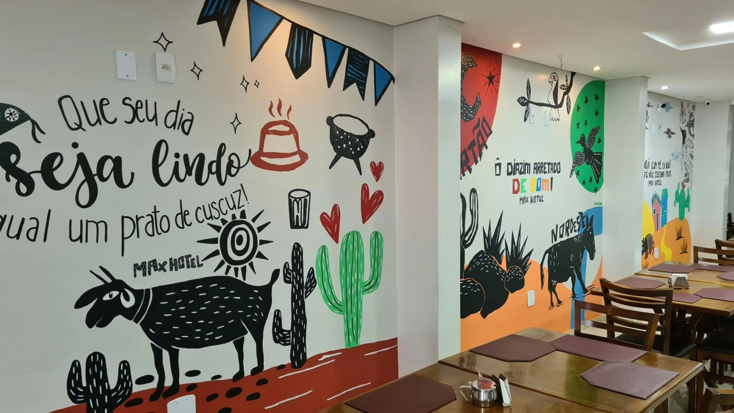 Restaurant/places to eat in Max Hotel