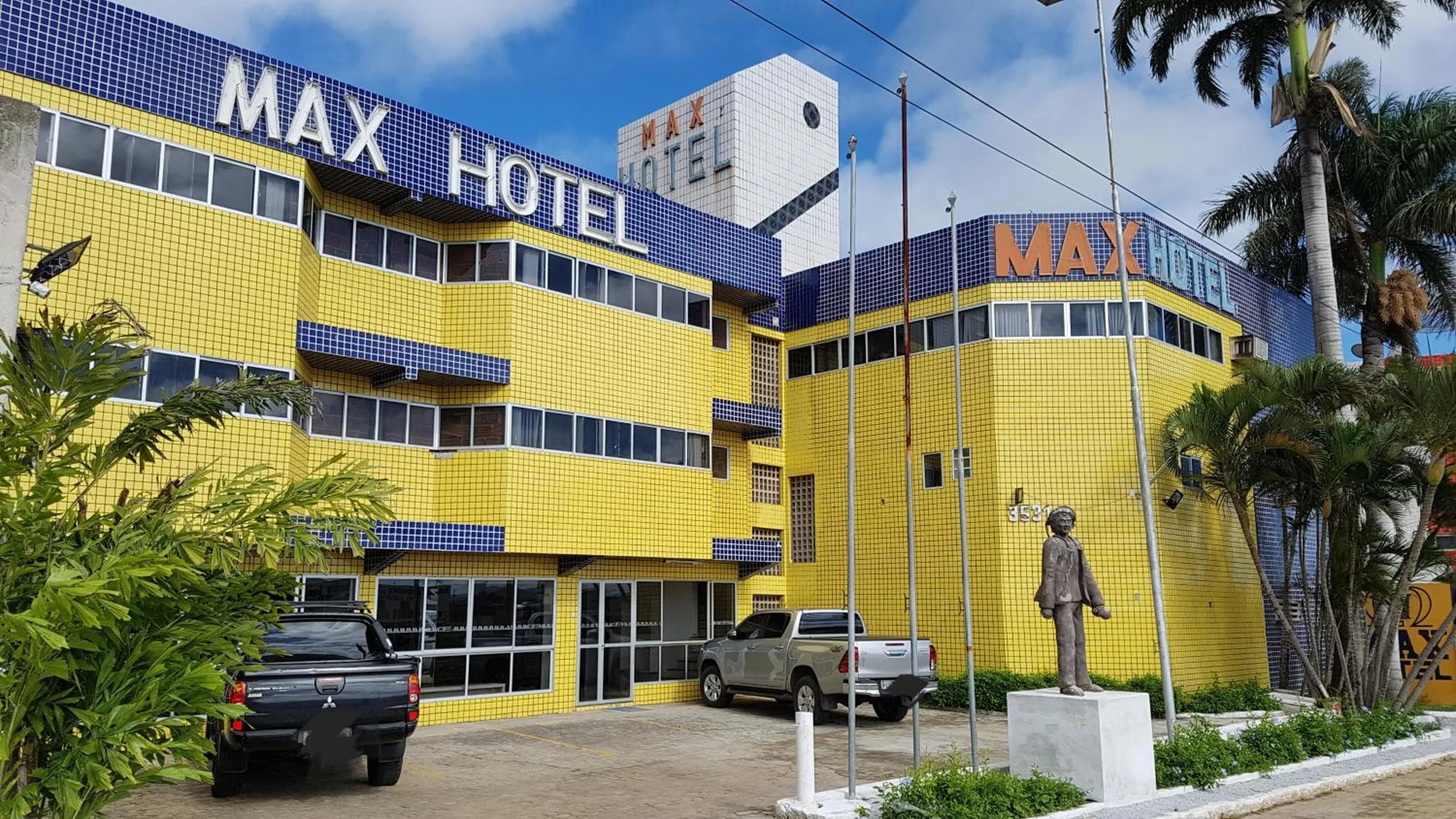 Property building in Max Hotel