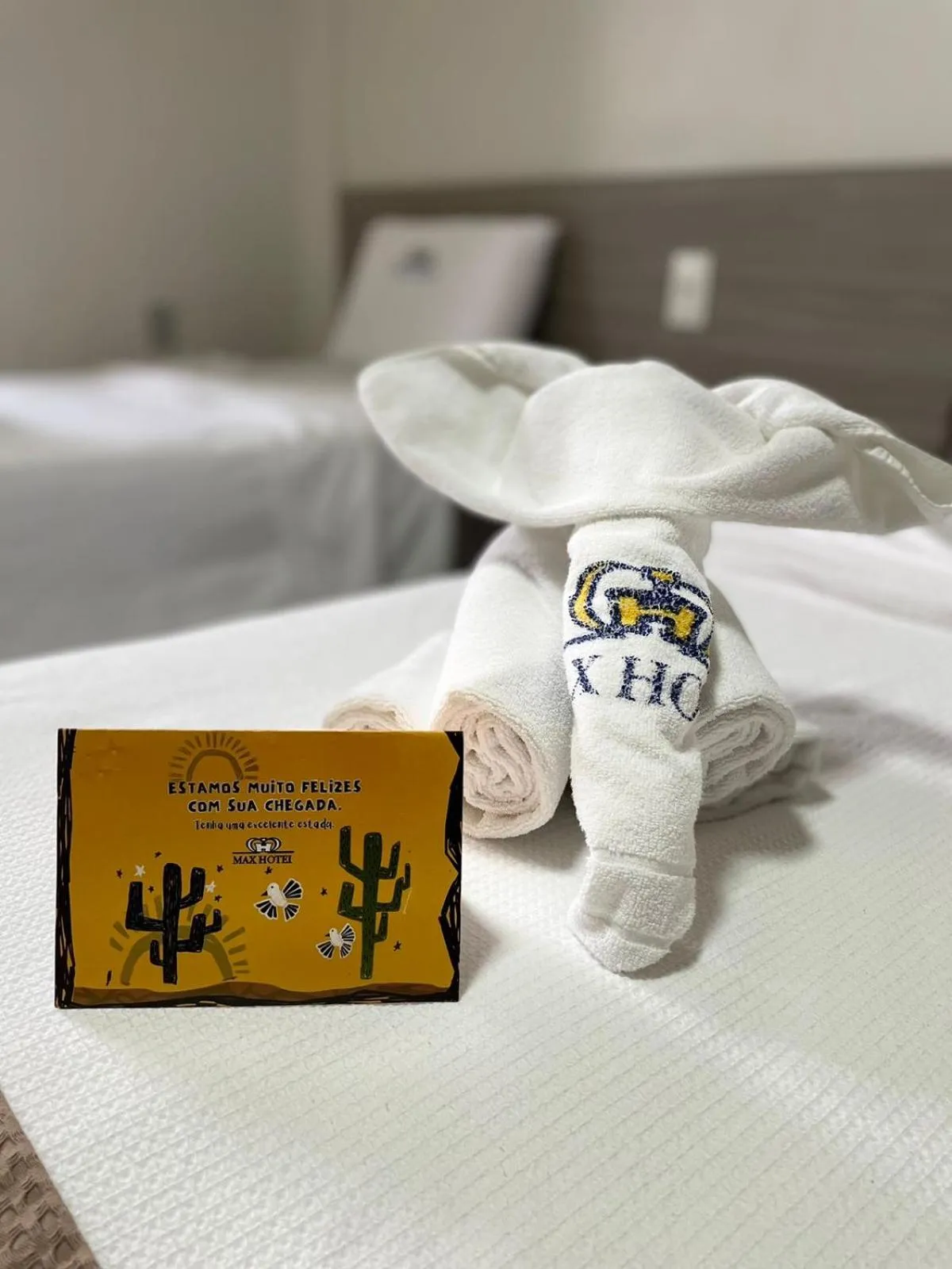 Decorative detail, Bed in Max Hotel