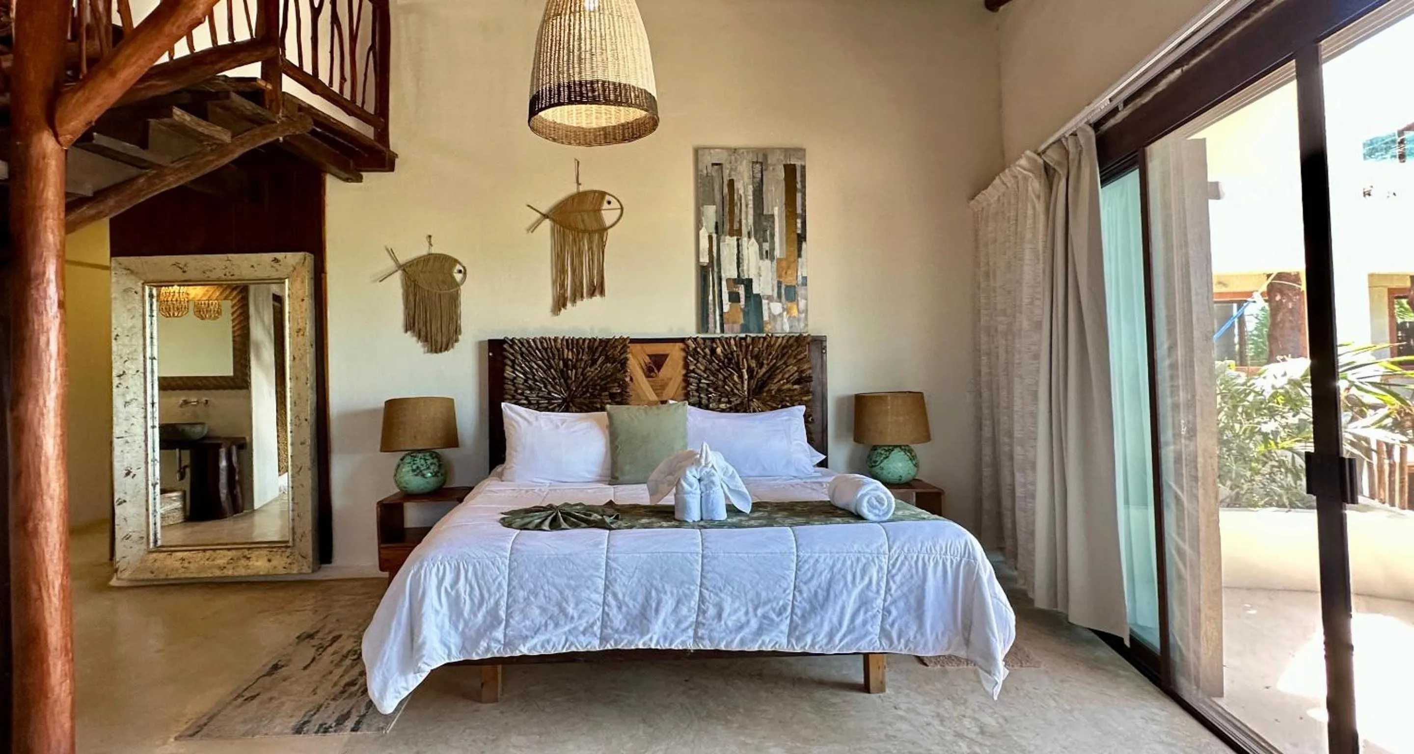Bedroom, Bed in Spirit Holbox