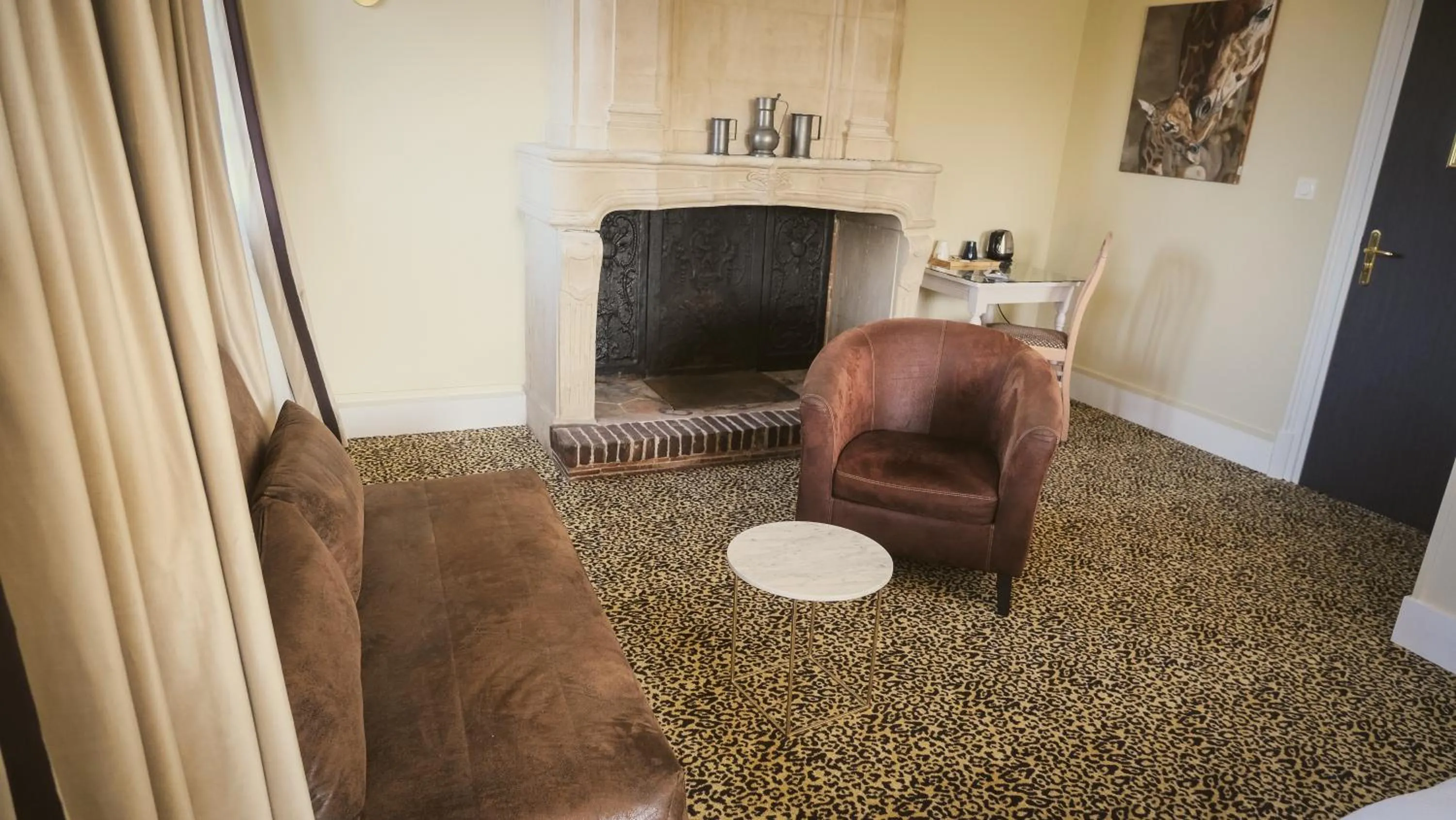 Living room in Hostellerie Saint Pierre