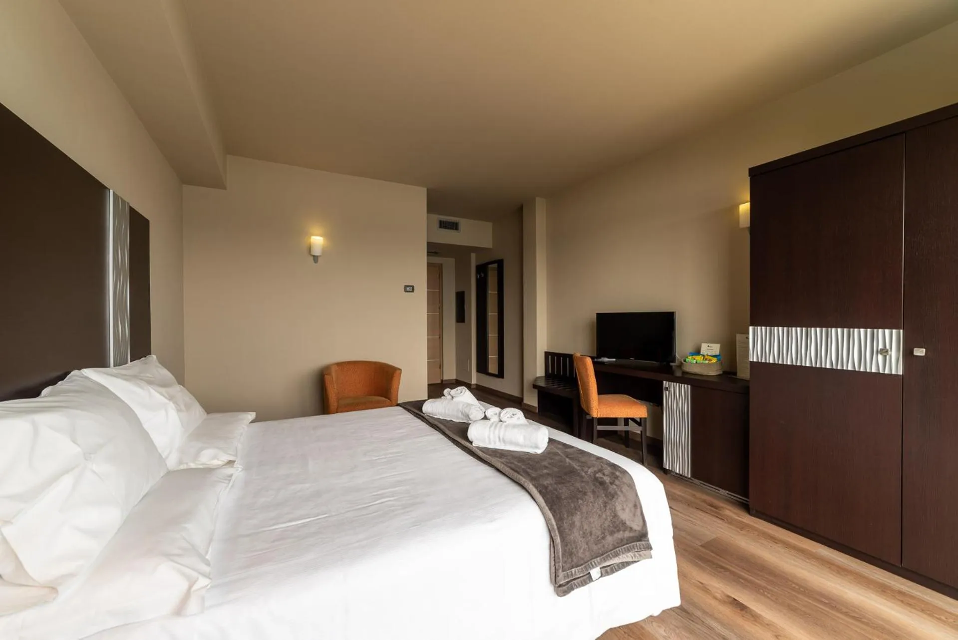 Bed in Hotel Ristorante San Carlo