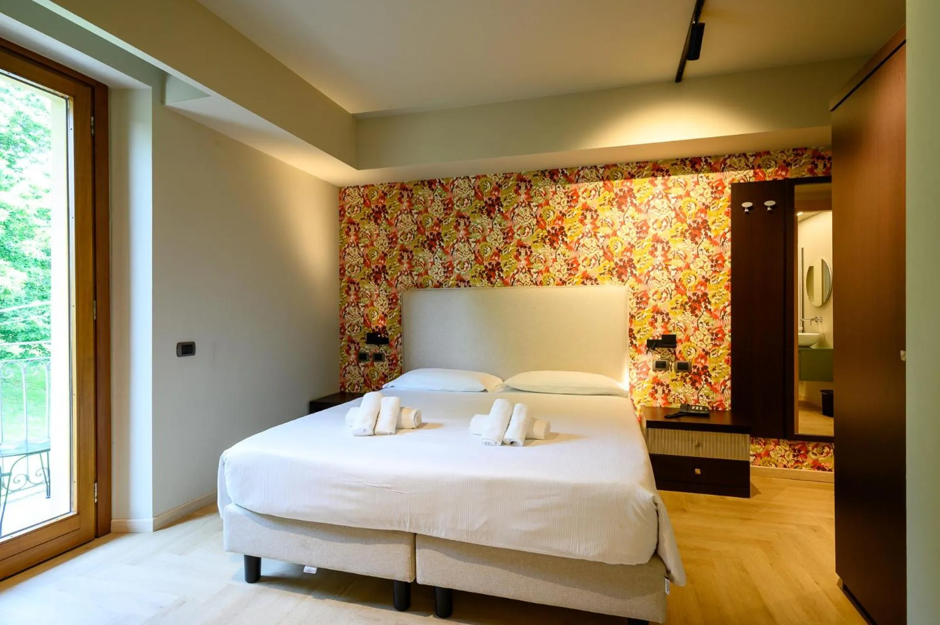 Bed in Hotel Ristorante San Carlo