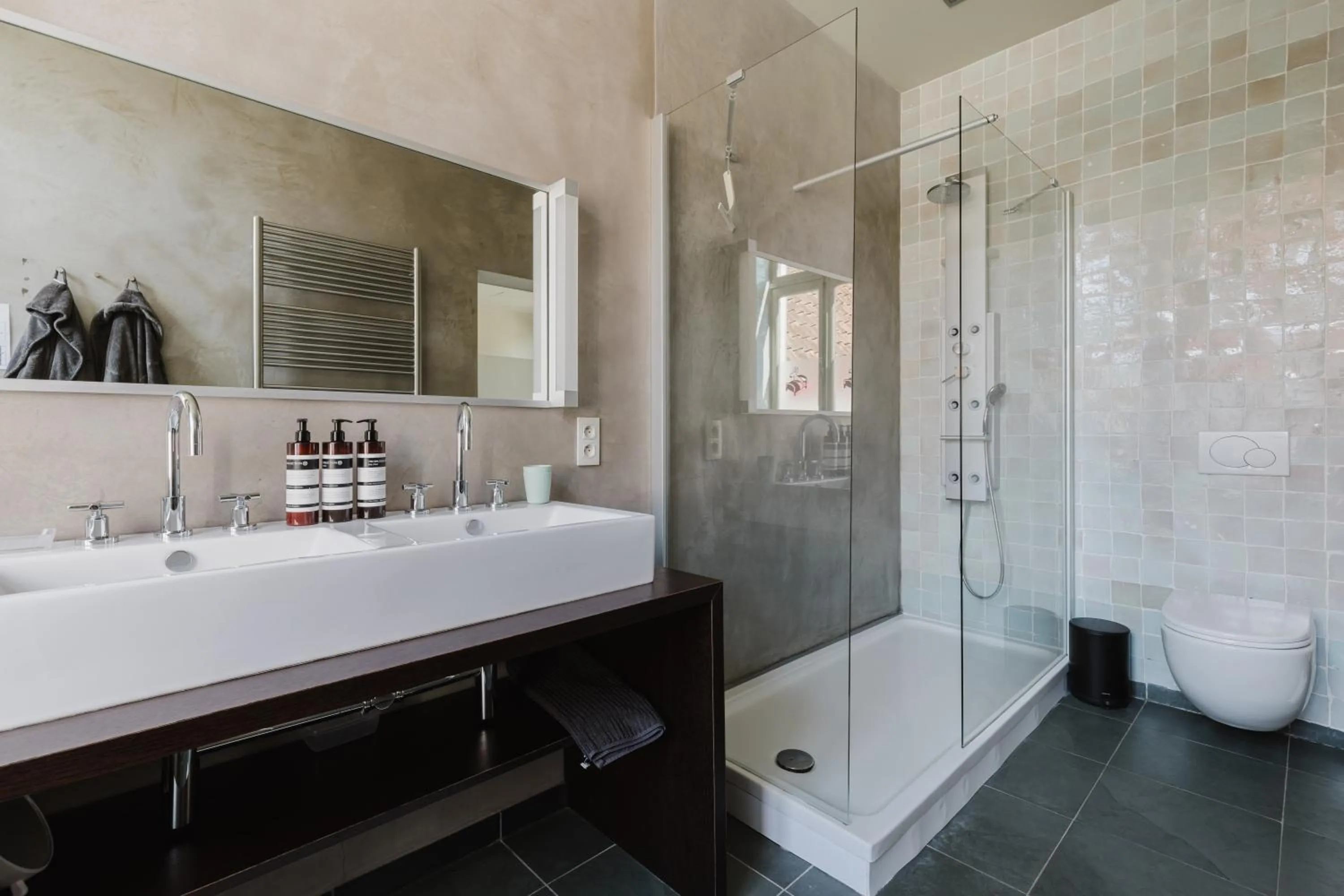 Shower in B&B Asinello