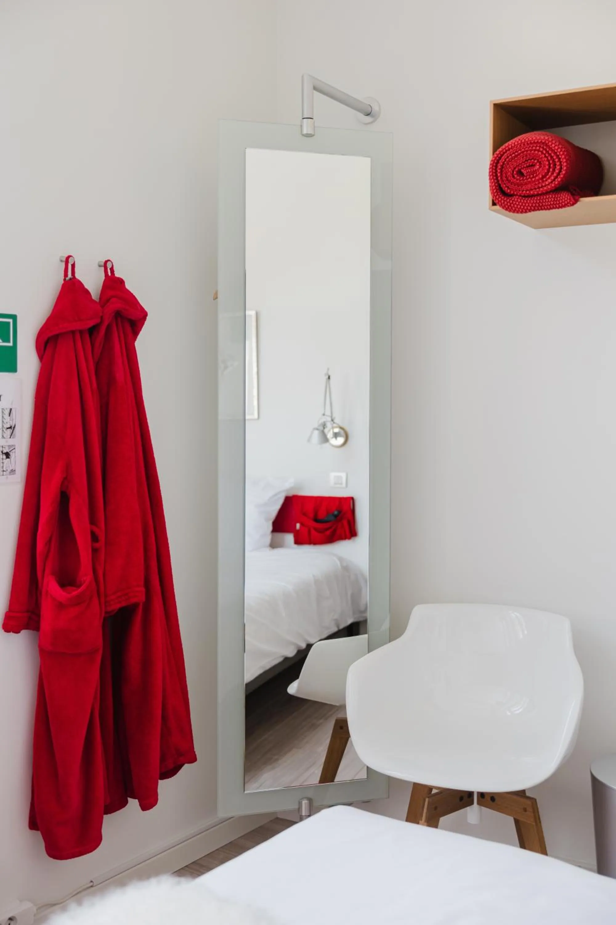 towels, Bed in B&B Asinello