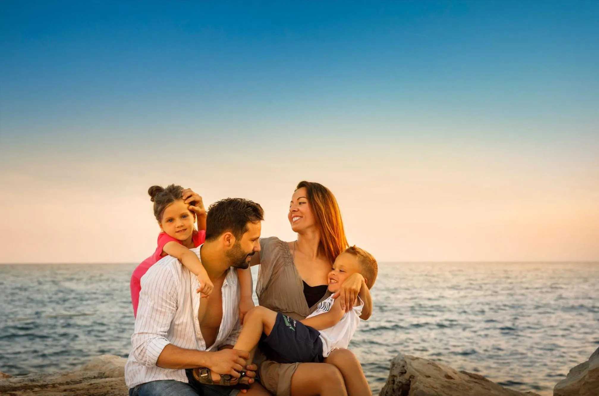 group of guests in Aminess Vival Maestral Hotel